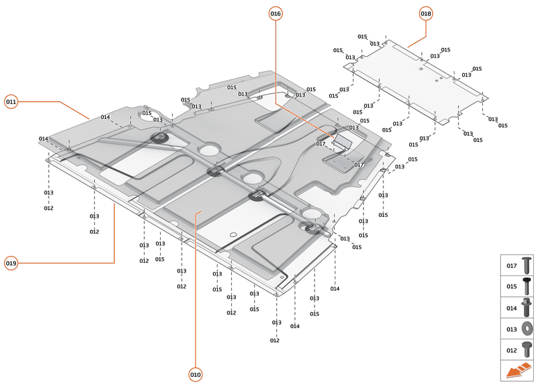 4 - FLOORS - 4.2 - REAR STRUCTURAL FLOORS of McLaren McLaren Ultimate Series McLaren Elva