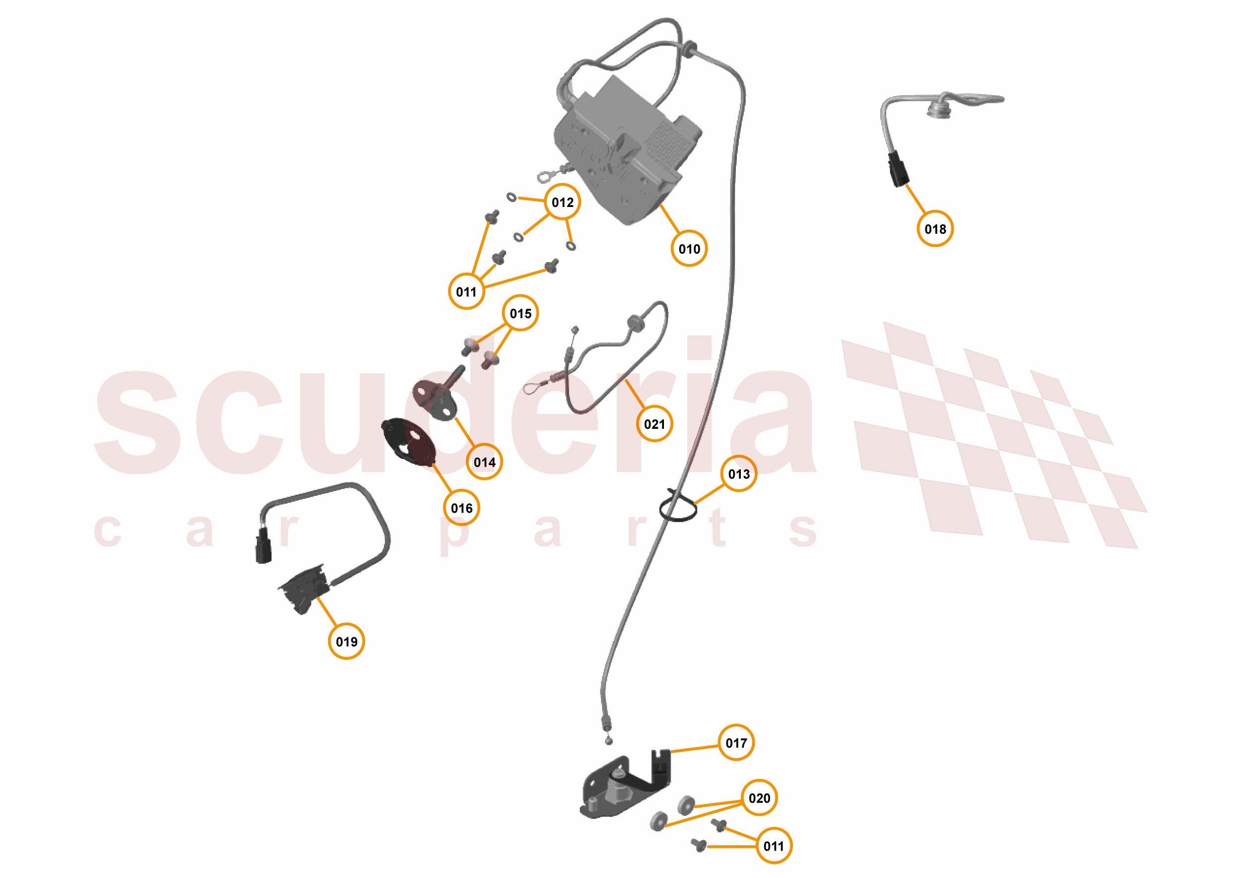7 - CLOSURES - 7.6 - DOOR LATCH of McLaren McLaren McLaren 720S Coupe