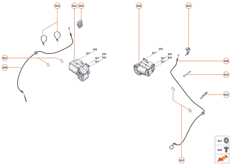 10 - CLOSURES ANCILLARIES - 10.4 - TAILGATE/ENGINE COVER LATCH of McLaren McLaren Ultimate Series McLaren Elva