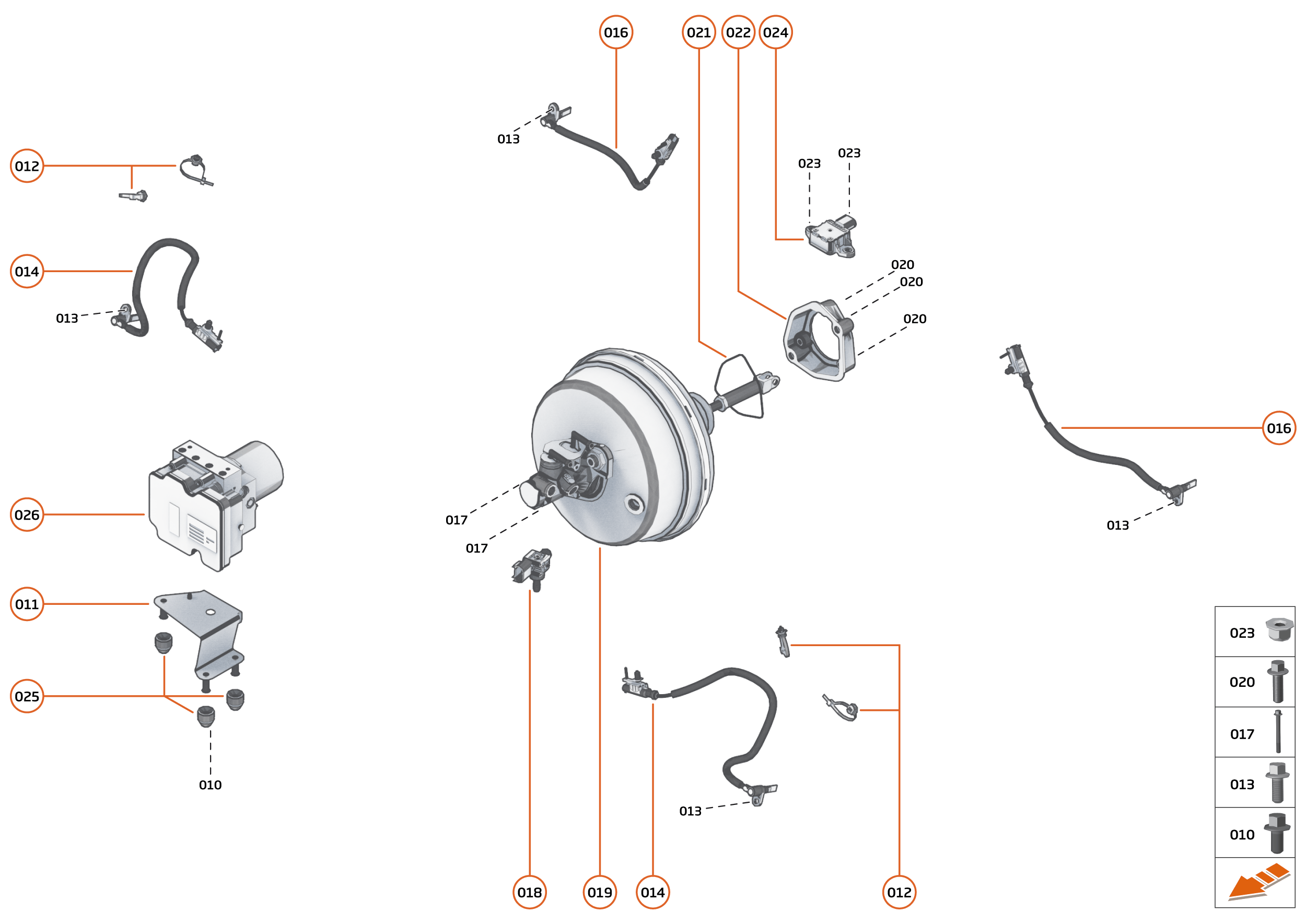 24 - BRAKES - SYSTEMS - 24.2 - BRAKE BOOST SYSTEM of McLaren McLaren Sports Series McLaren 600LT