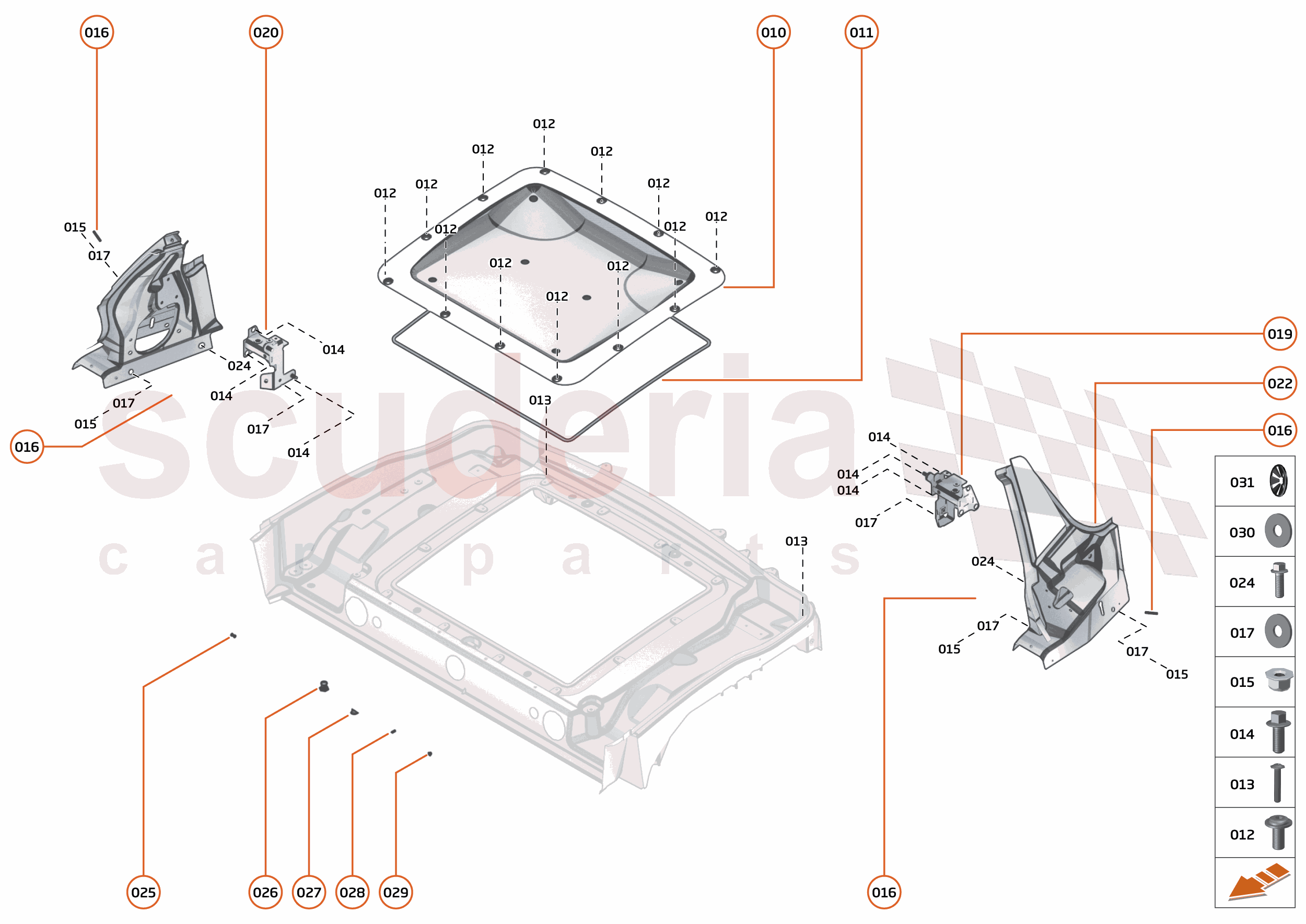5 - UPPER STRUCTURES - 5.2 - REAR UPPER STRUCTURE of McLaren McLaren McLaren 765LT Spider