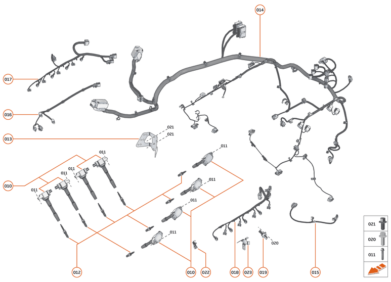 21 - ENGINE - 21.8 - ELECTRICAL SYSTEM of McLaren McLaren Ultimate Series McLaren Elva