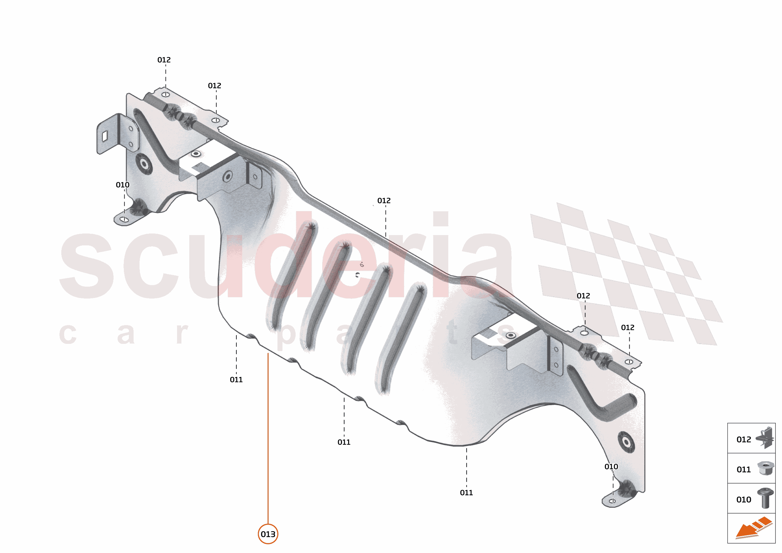 6 - PANELS - 6.6 - ENGINE BAY PANELS of McLaren McLaren McLaren 765LT Spider
