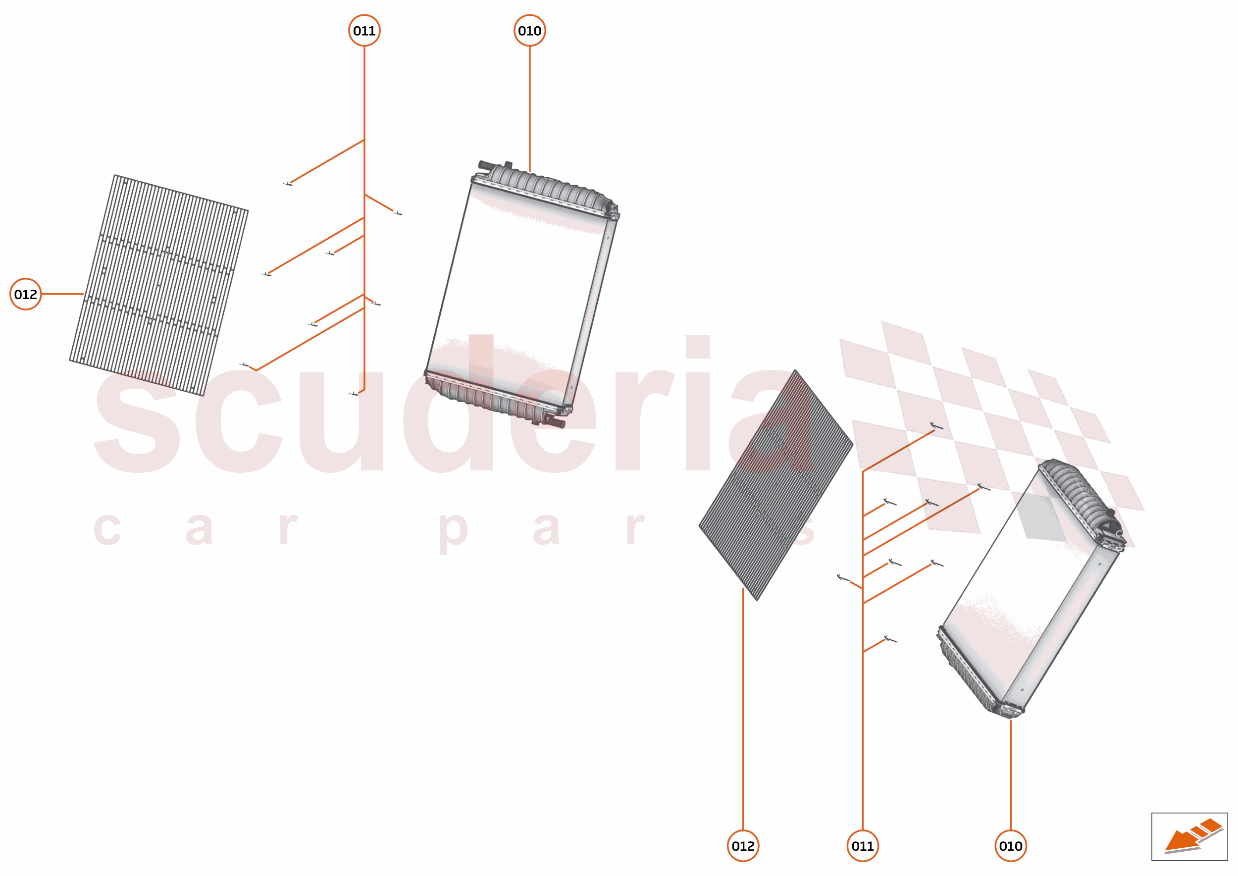 29 - COOLING - LOW TEMP - 29.2 - LOW TEMPERATURE RADIATORS AND FANS of McLaren McLaren McLaren 620R