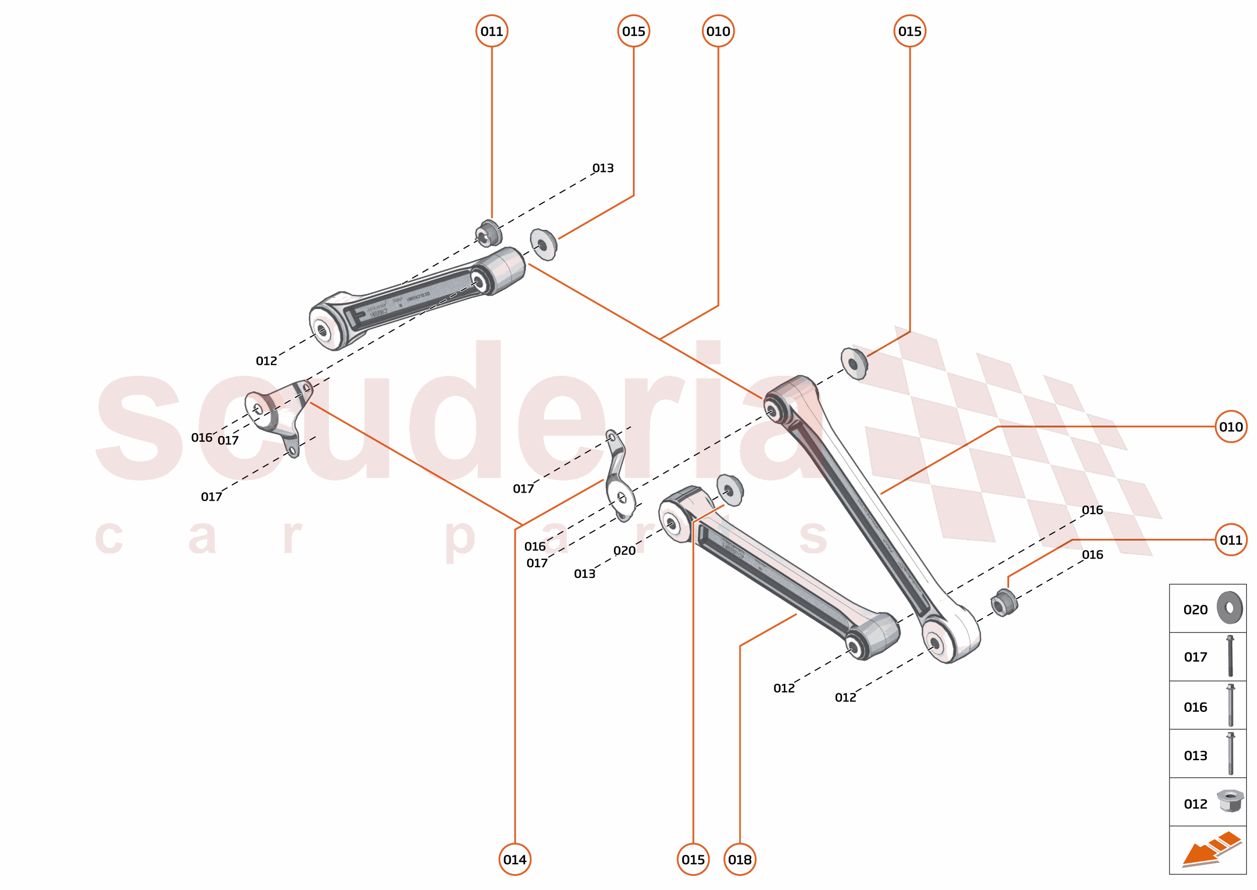 38 - ENGINE MOUNTING - 38.1 - ENGINE MOUNTING SYSTEM of McLaren McLaren McLaren 765LT