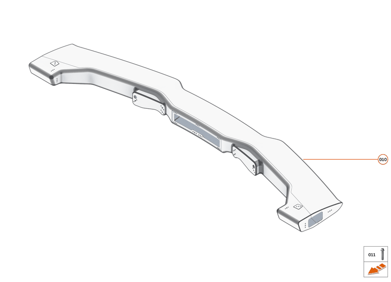 3 - REAR STRUCTURES - 3.2 - REAR CRASH STRUCTURE of McLaren McLaren Ultimate Series McLaren Senna GTR