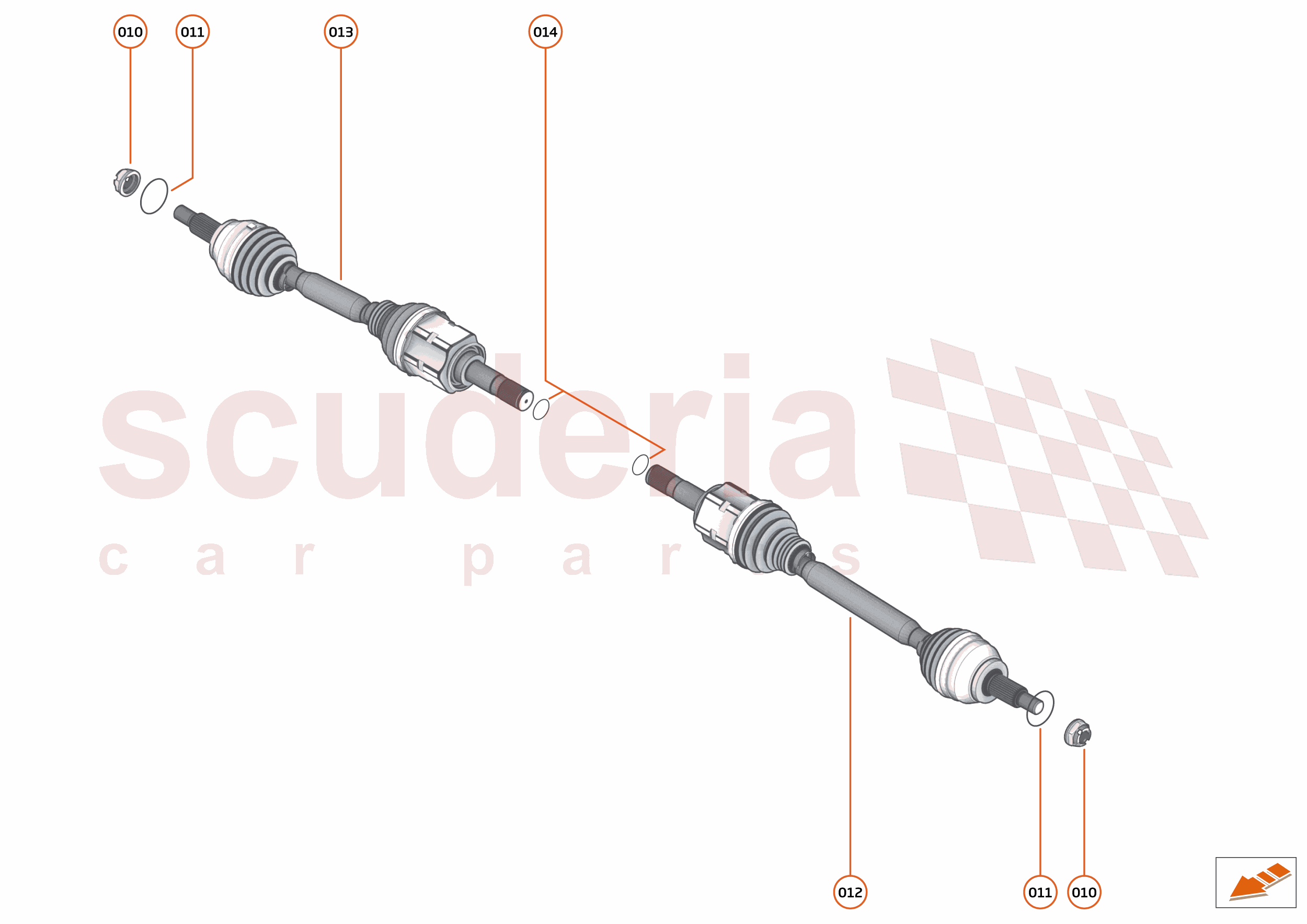 32 - DRIVESHAFTS - 32.1 - DRIVESHAFTS REAR AXLE of McLaren McLaren McLaren Artura