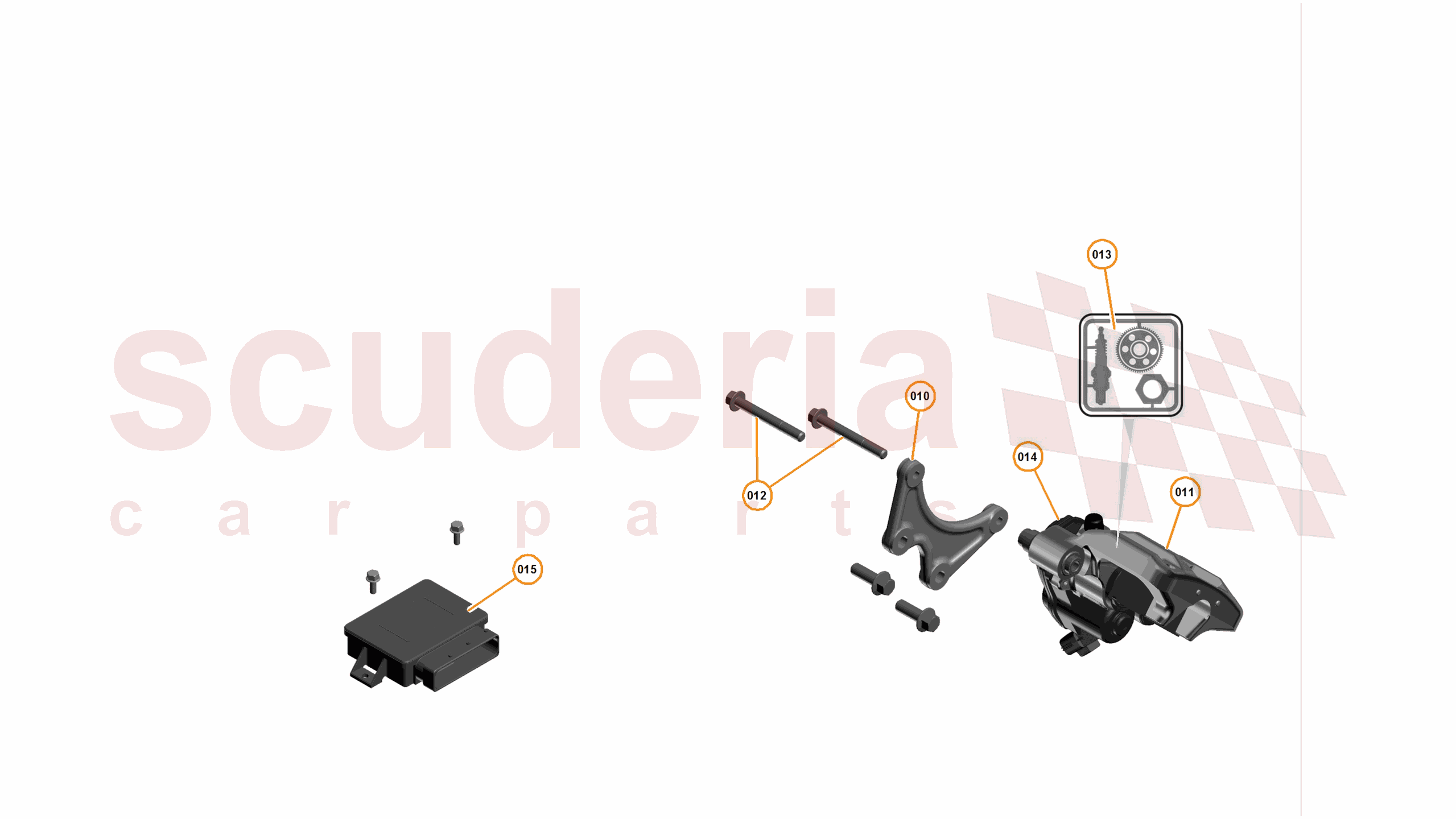 11 - C3 - PEDAL ASSEMBLY - 10.1 - 01 - PARKING BRAKE SYSTEM of McLaren McLaren McLaren 12C Coupe