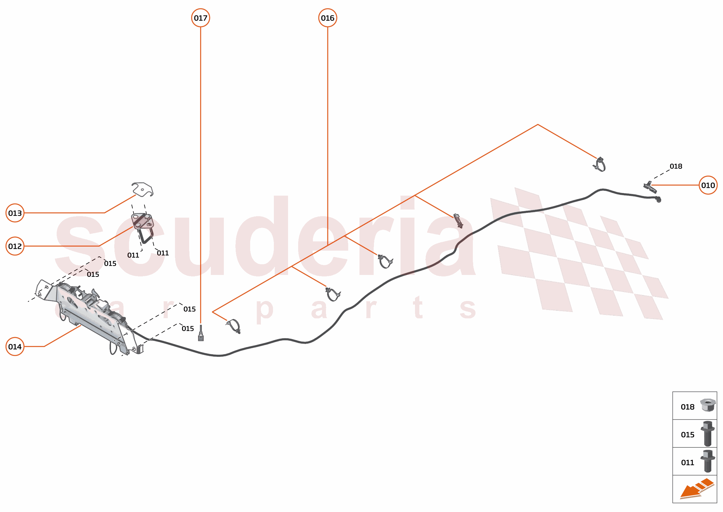 6 - CLOSURES - 6.3 - BONNET LATCH of McLaren McLaren McLaren 620R
