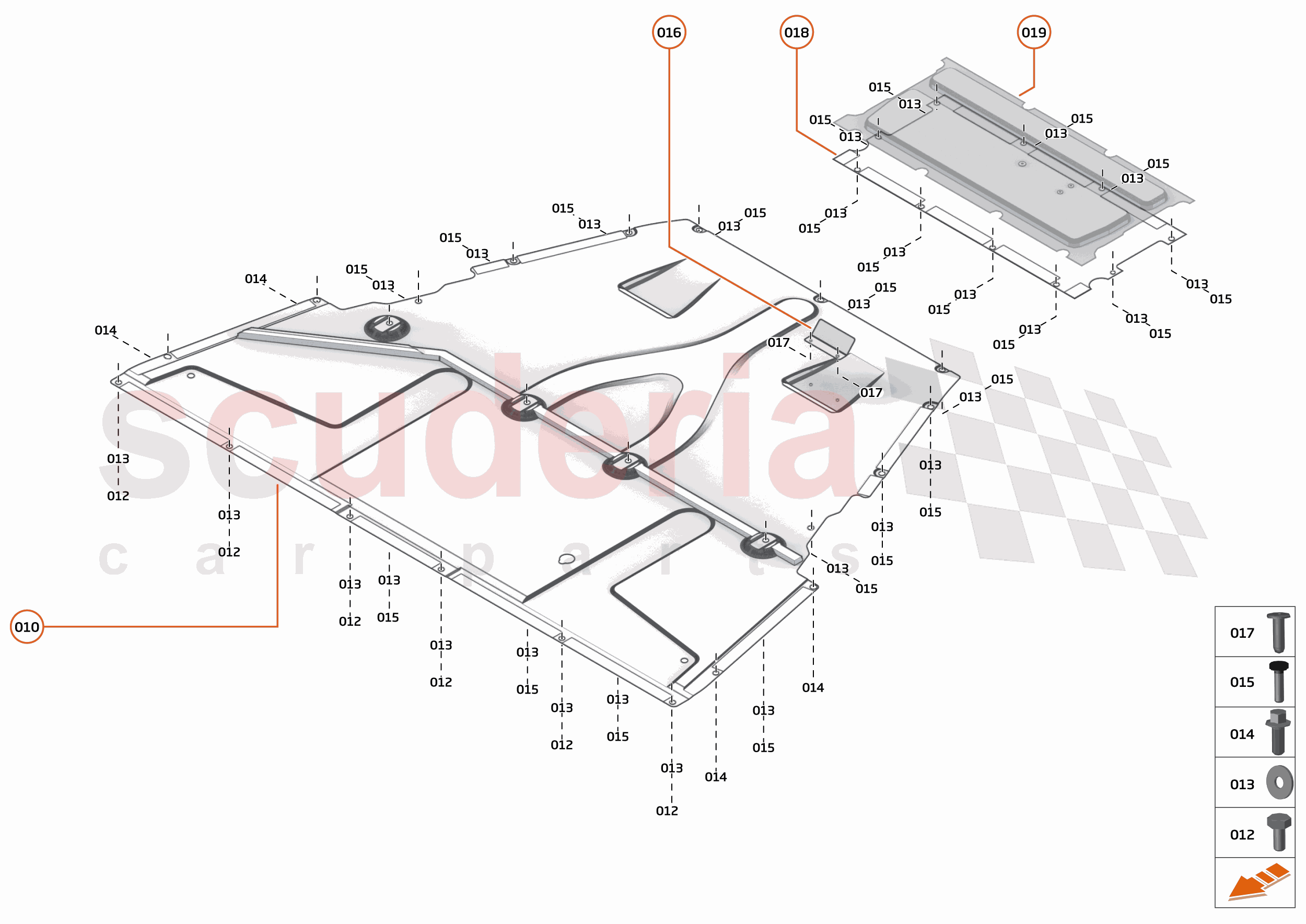 4 - FLOORS - 4.2 - REAR STRUCTURAL FLOORS of McLaren McLaren McLaren 765LT Spider