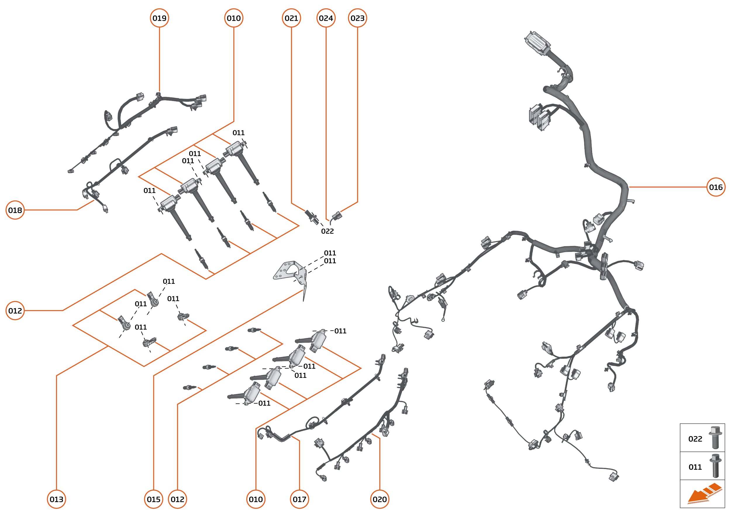 33 - ENGINE - 33.9 - ELECTRICAL SYSTEM of McLaren McLaren Super Series McLaren 720S Spider