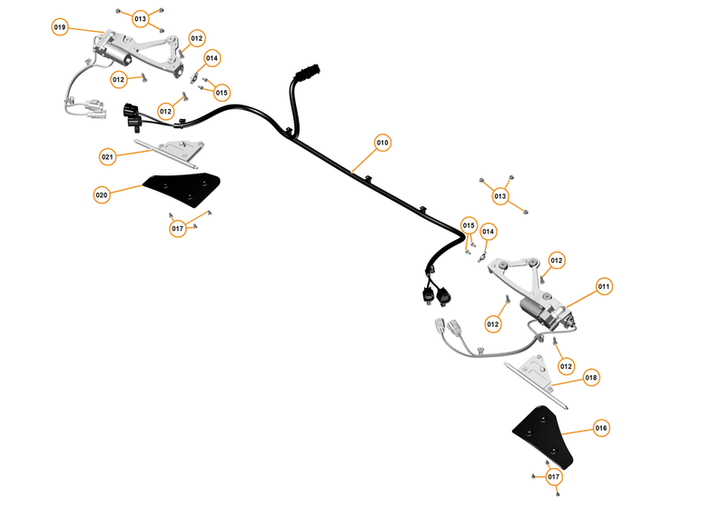 6 - ACTIVE AERO - 6.1 - FRONT ACTIVE AERO MECHANISMS of McLaren McLaren Ultimate Series McLaren P1 Coupe