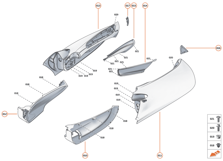 7 - CLOSURES - 7.1 - DOORS STRUCTURE of McLaren McLaren Ultimate Series McLaren Elva