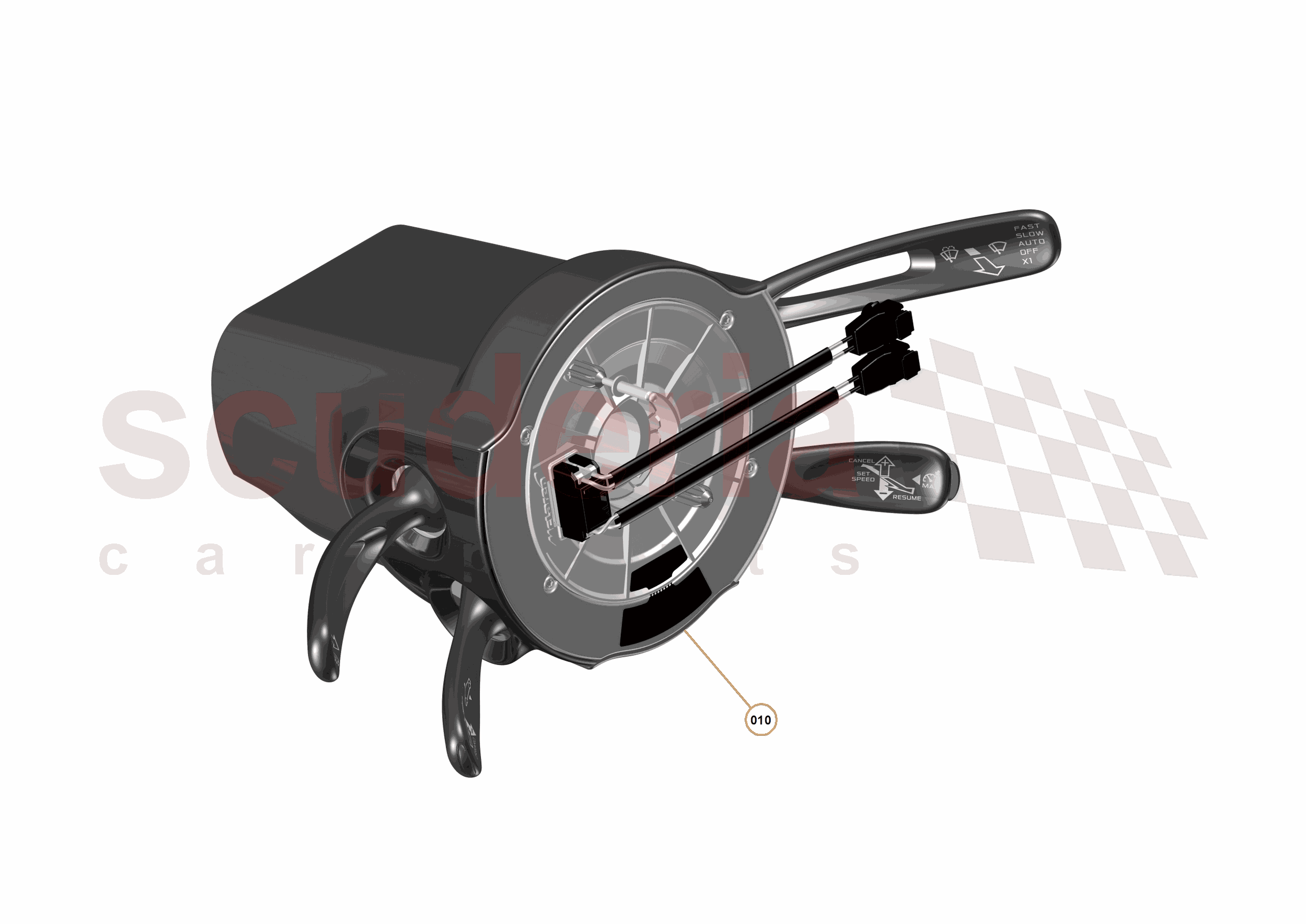46 - ELECTRICAL SYSTEMS - 46.8 - STEERING COLUMN MODULE of McLaren McLaren Ultimate Series McLaren P1 Coupe