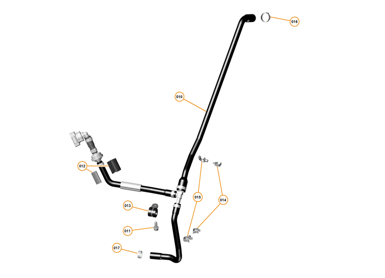 32 - ENGINE - 32.13 - ASSY-VENTURI PURGE HOSE of McLaren McLaren Ultimate Series McLaren P1 Coupe