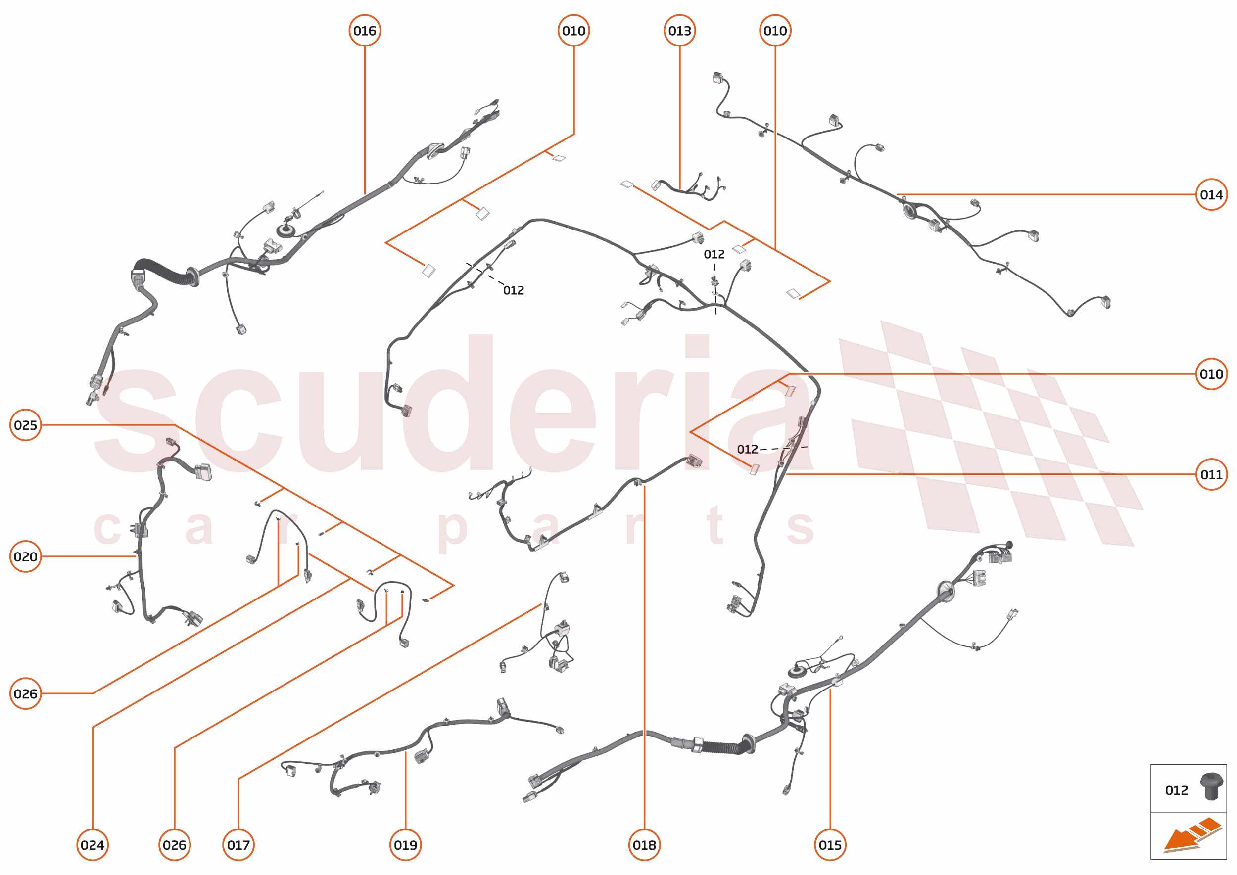 37 - WIRING HARNESS - 37.3 - NON-BODY WIRING HARNESS of McLaren McLaren Ultimate Series McLaren Senna