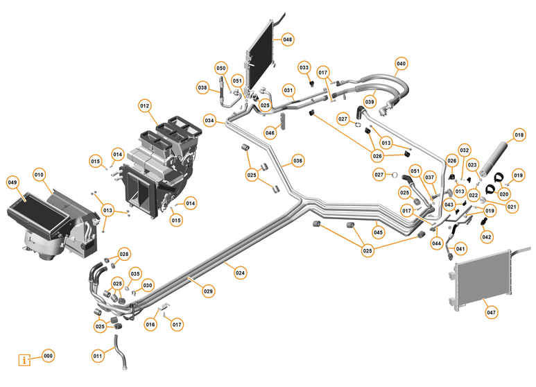 14 - HVAC - 14.1 - HVAC INLET AND DISTRIBUTION of McLaren McLaren Ultimate Series McLaren P1 Coupe