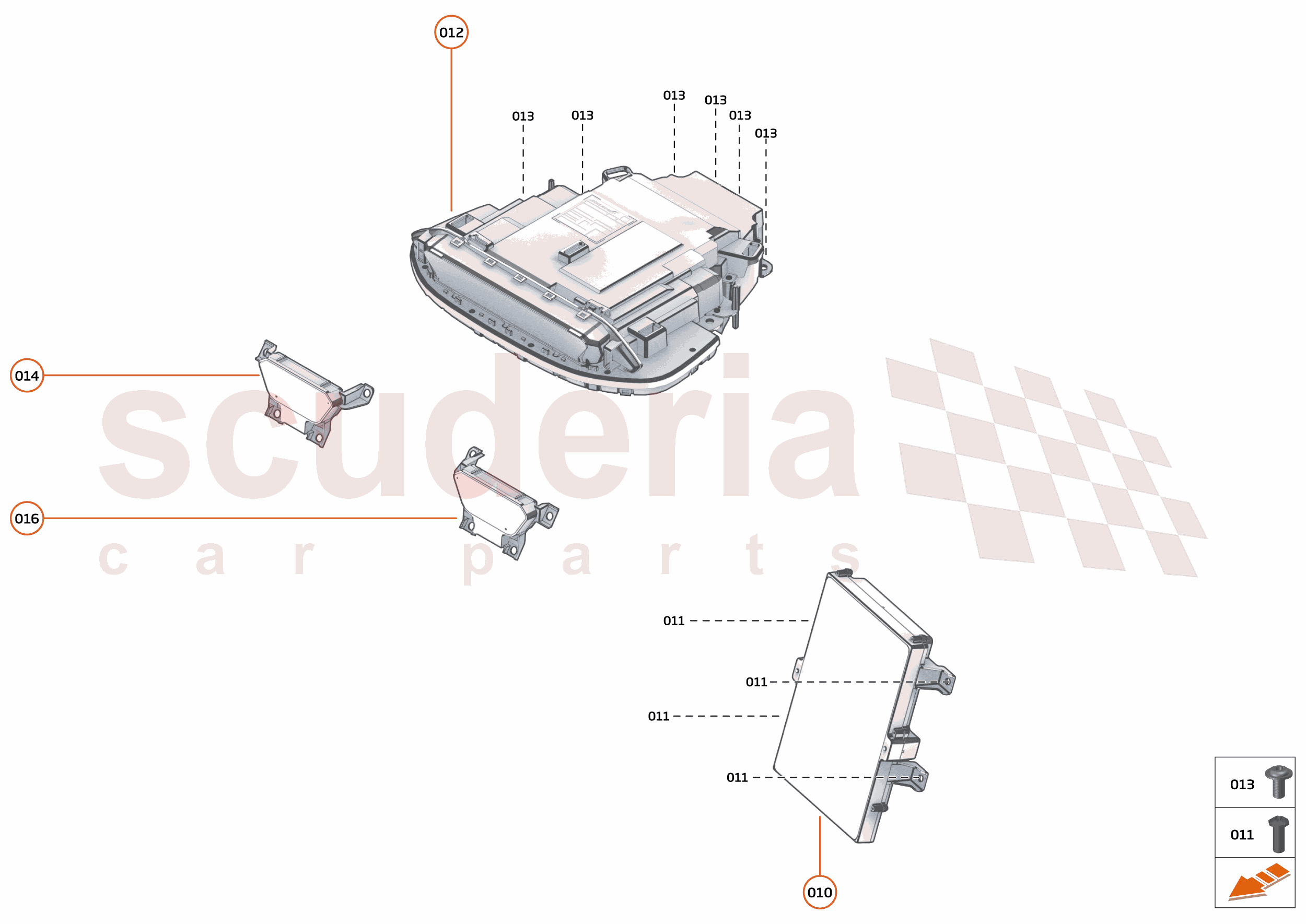 45 - INFOTAINMENT - 45.4 - DISPLAYS of McLaren McLaren McLaren 720S Spider