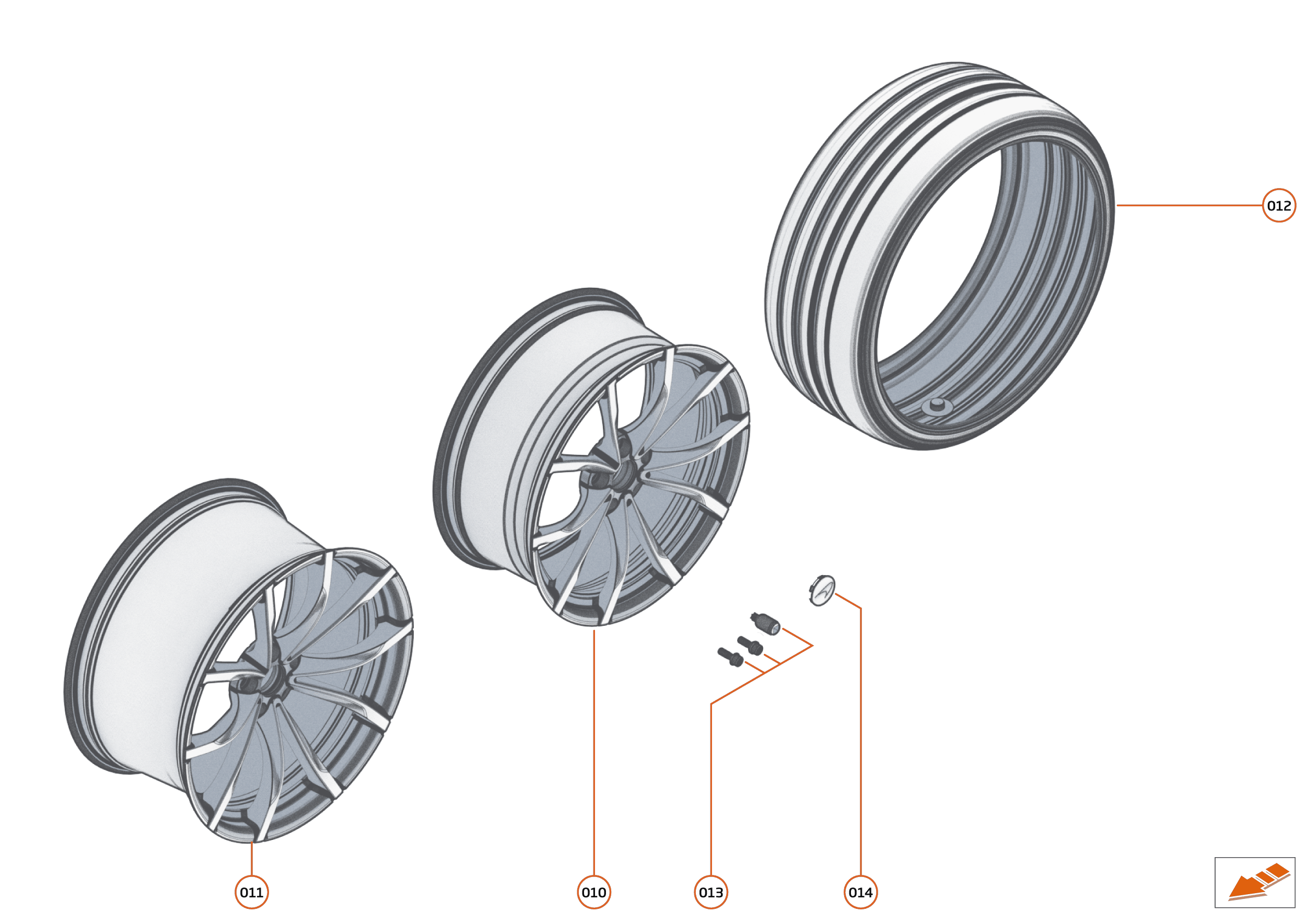 45 - EXTERIOR - 45.3 - WHEEL VIEW of McLaren McLaren Super Series McLaren Artura
