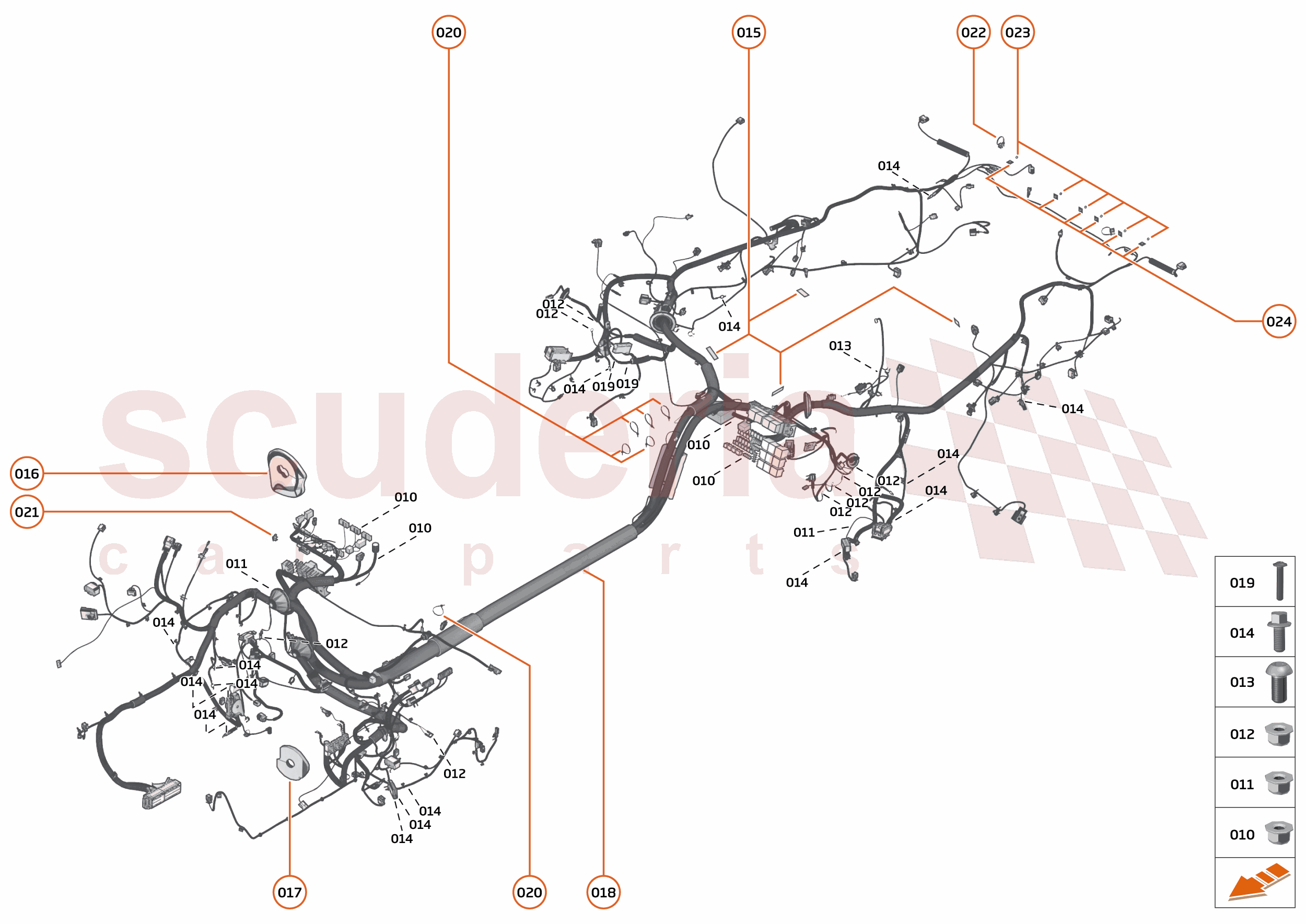 37 - WIRING HARNESS - 37.2 - BODY WIRING HARNESS of McLaren McLaren Ultimate Series McLaren Senna GTR