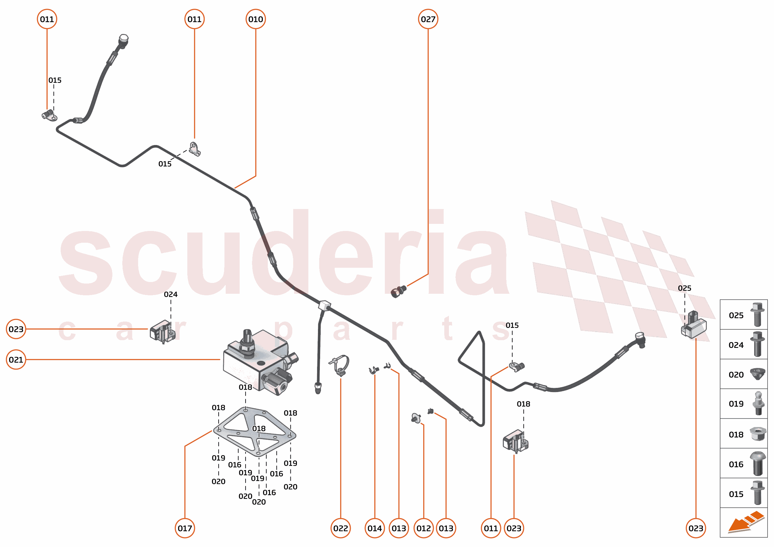 19 - SUSPENSION - 19.10 - SUSPENSION FLUID SYSTEMS of McLaren McLaren McLaren Artura