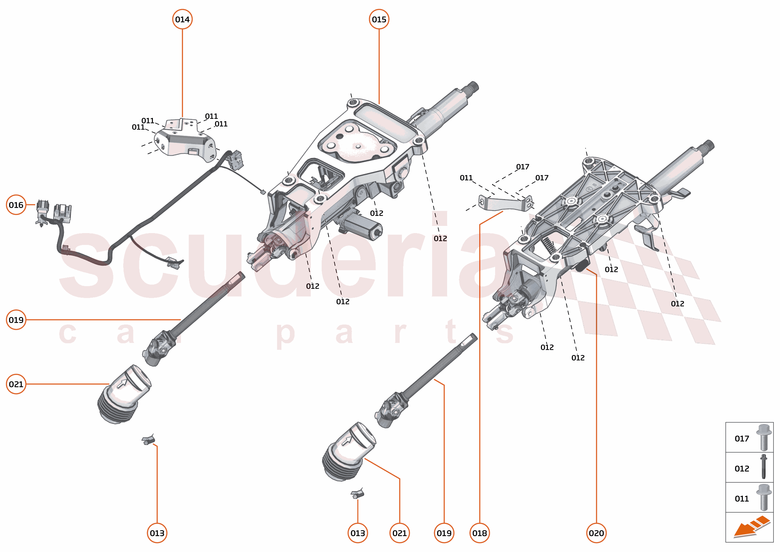27 - STEERING - 27.4 - STEERING COLUMN of McLaren McLaren McLaren 600LT Spider
