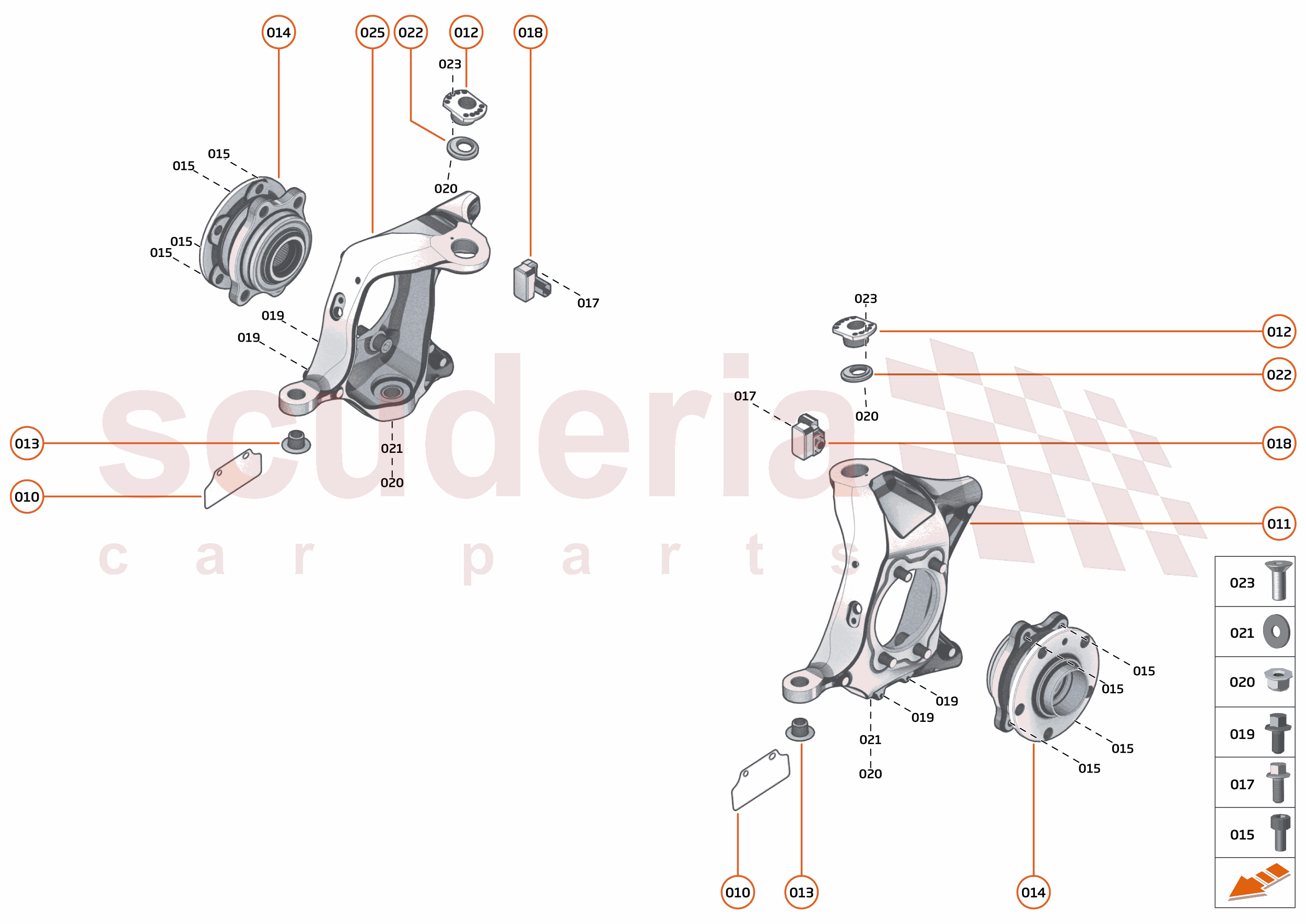 17 - SUSPENSION - 17.2 - UPRIGHTS FRONT of McLaren McLaren Ultimate Series McLaren Speedtail