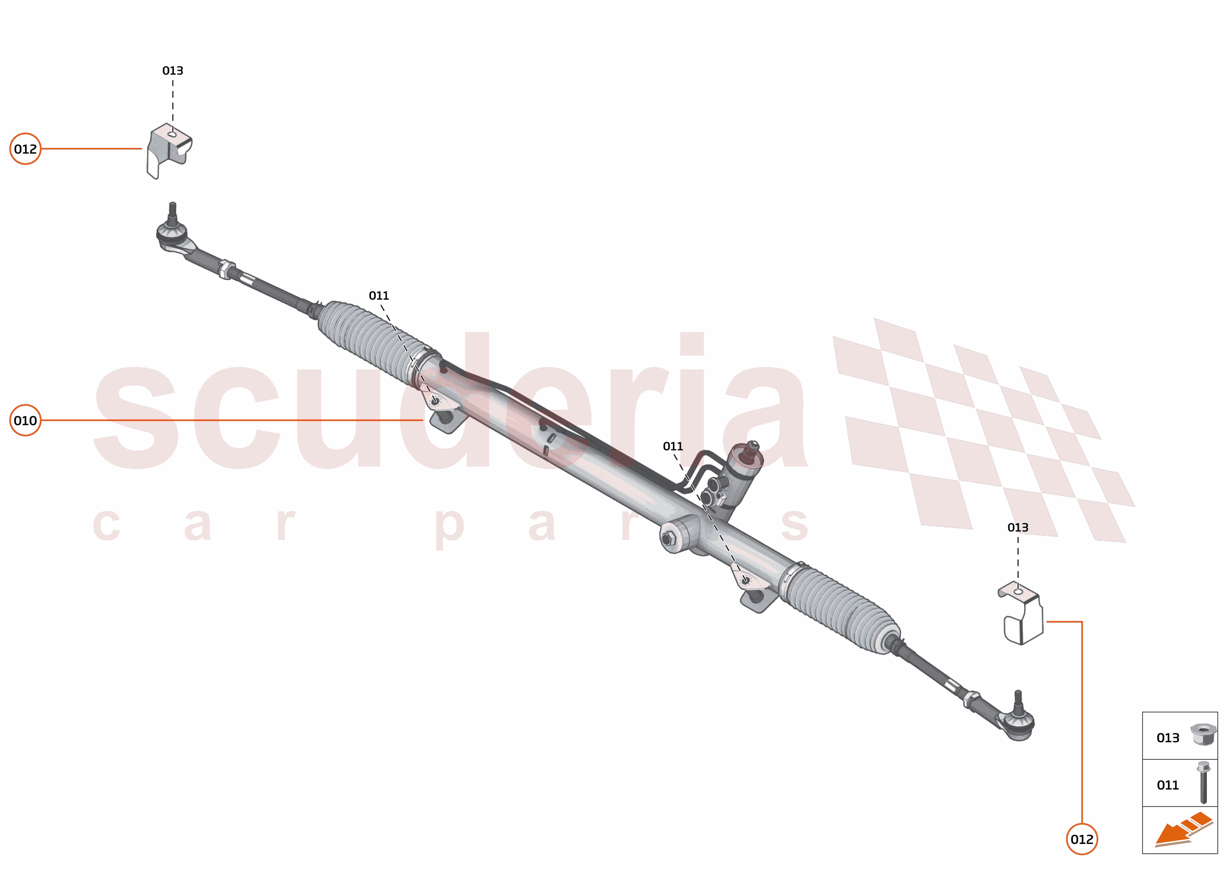 19 - STEERING - 19.3 - STEERING RACK of McLaren McLaren Ultimate Series McLaren Elva