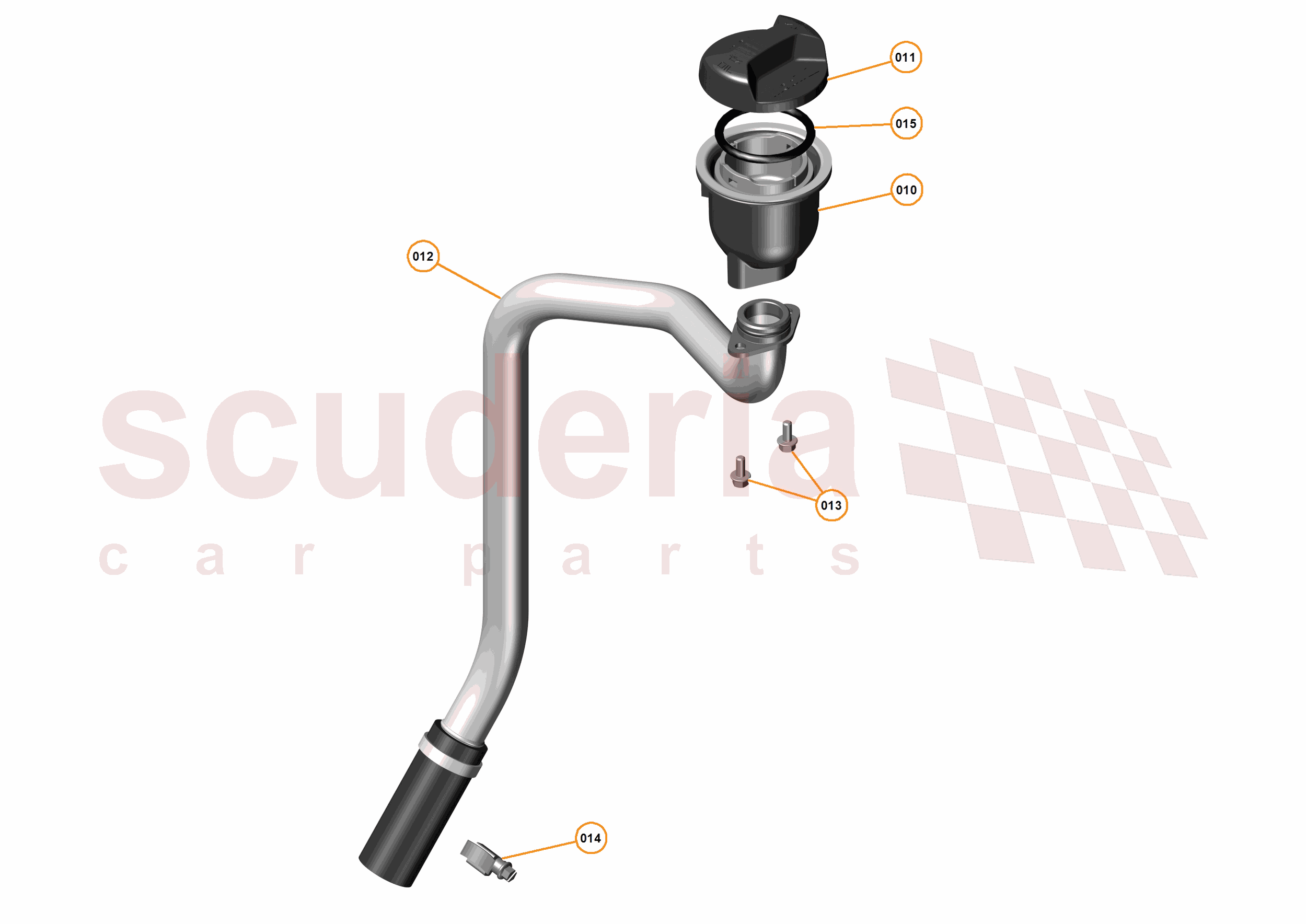 34 - ENGINE OIL SYSTEM - 34.3 - ENGINE OIL FILL SYSTEM of McLaren McLaren Ultimate Series McLaren P1 Coupe