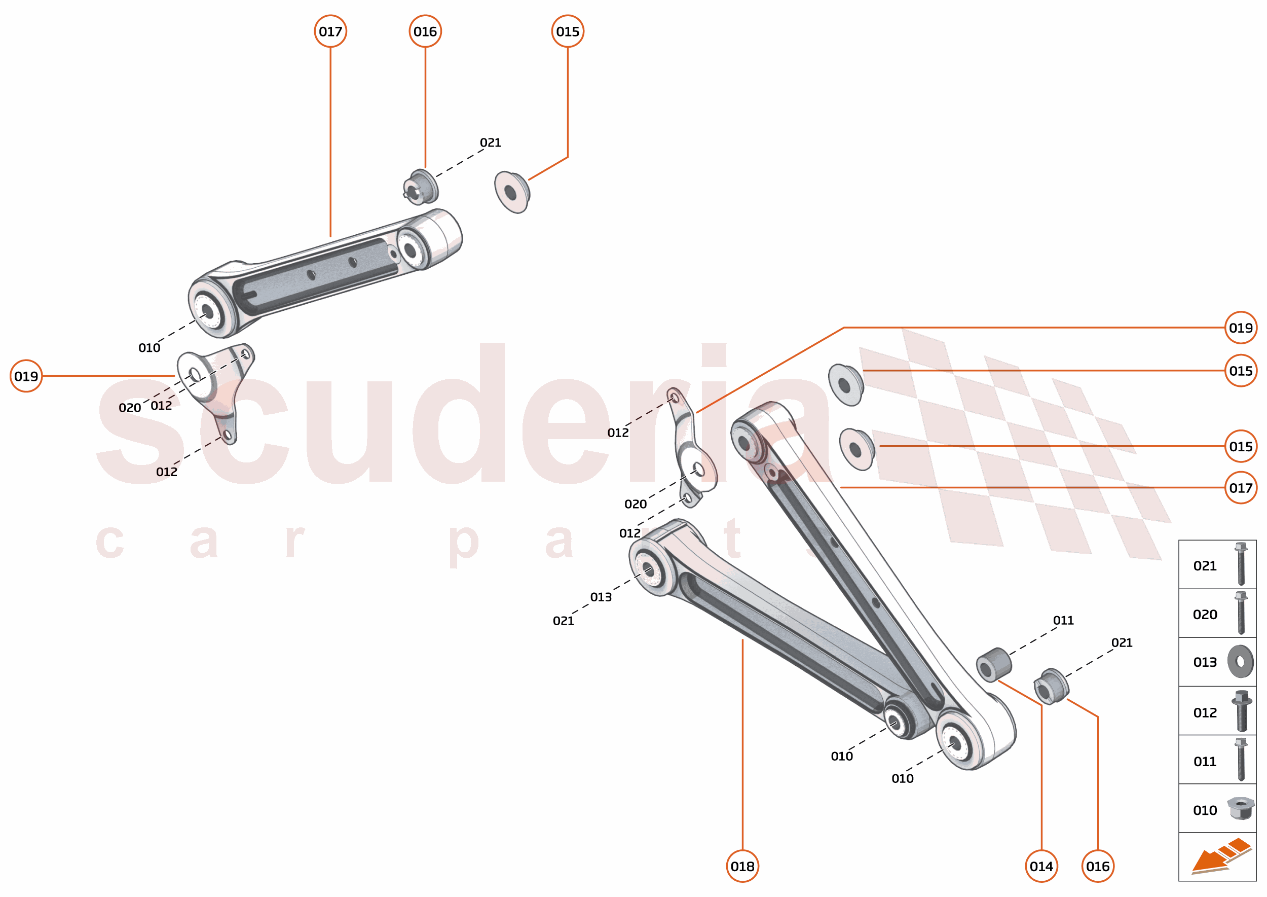 21 - POWERTRAIN MOUNTING SYSTEM - 21.1 - REAR AXLE MOUNTING SYSTEM of McLaren McLaren Ultimate Series McLaren Speedtail