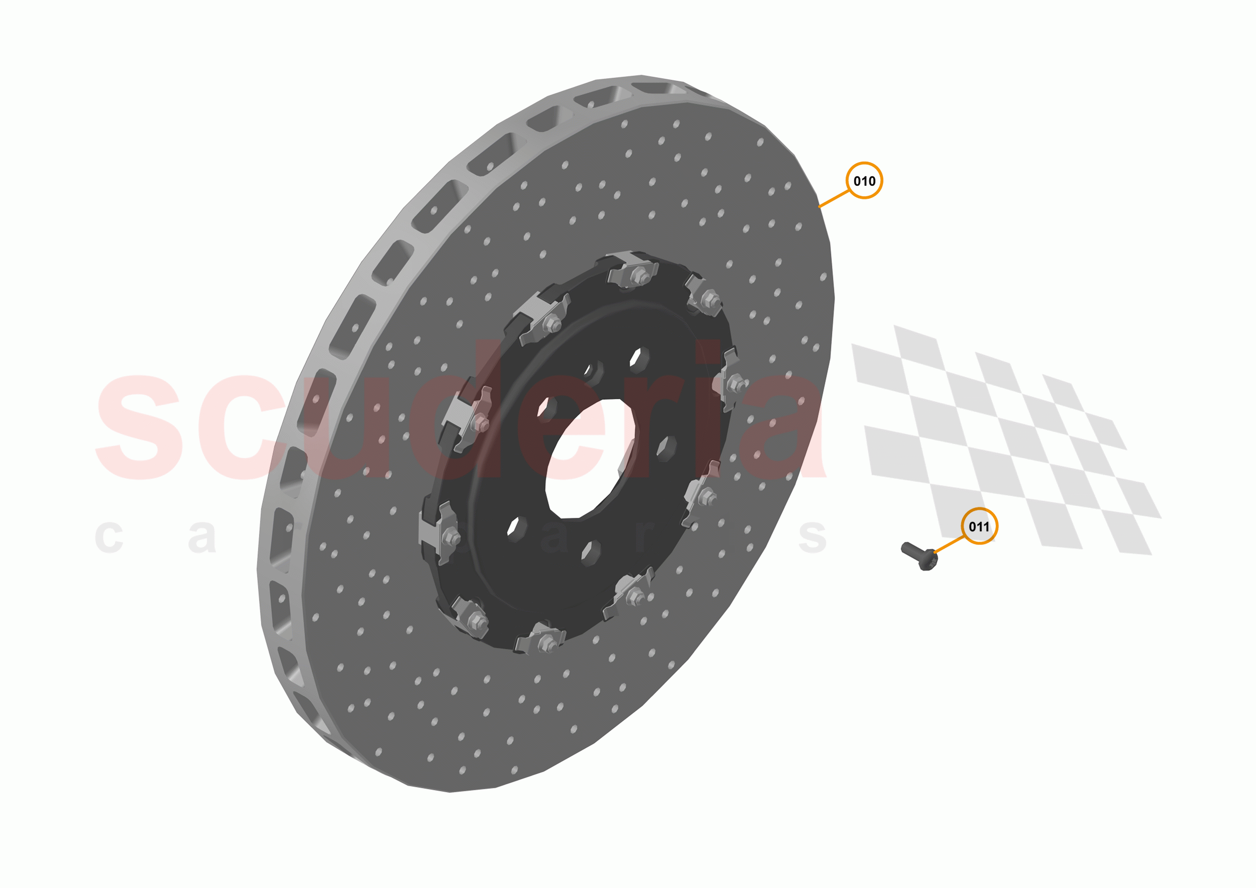24 - BRAKES - REAR - 24.1 - BRAKE DISCS REAR of McLaren McLaren 720S Coupe