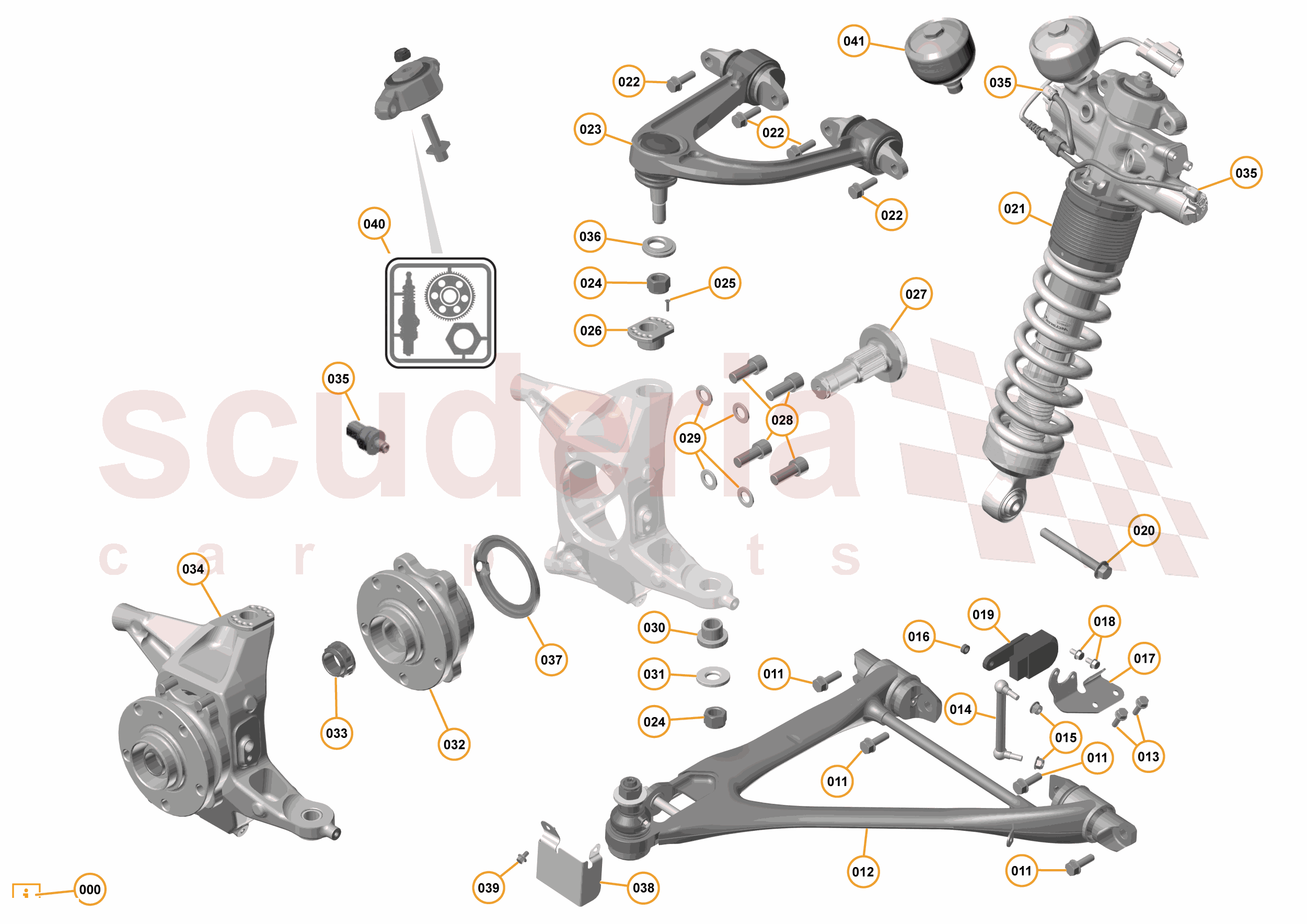 6 - B1 - FRONT SUSPENSION - 6.3 - 03 - FRONT SUSPENSION RH of McLaren McLaren McLaren 675LT Spider