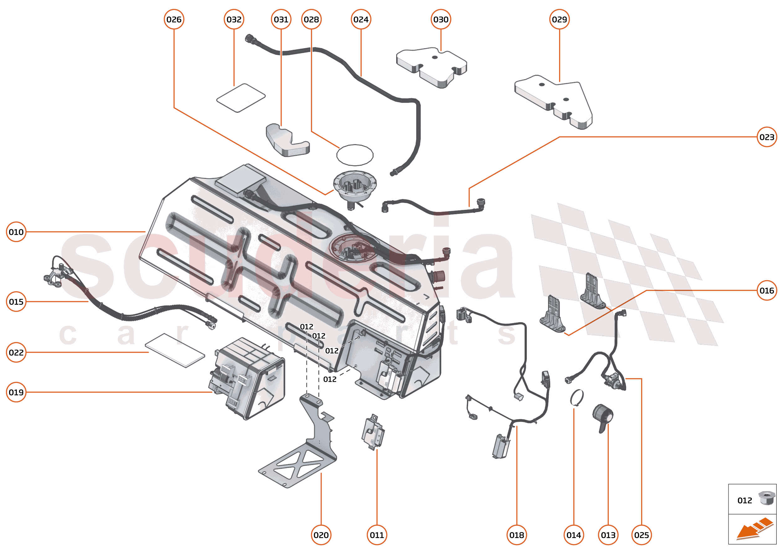 29 - FUEL TANK - 29.1 - FUEL TANK of McLaren McLaren McLaren 765LT Spider