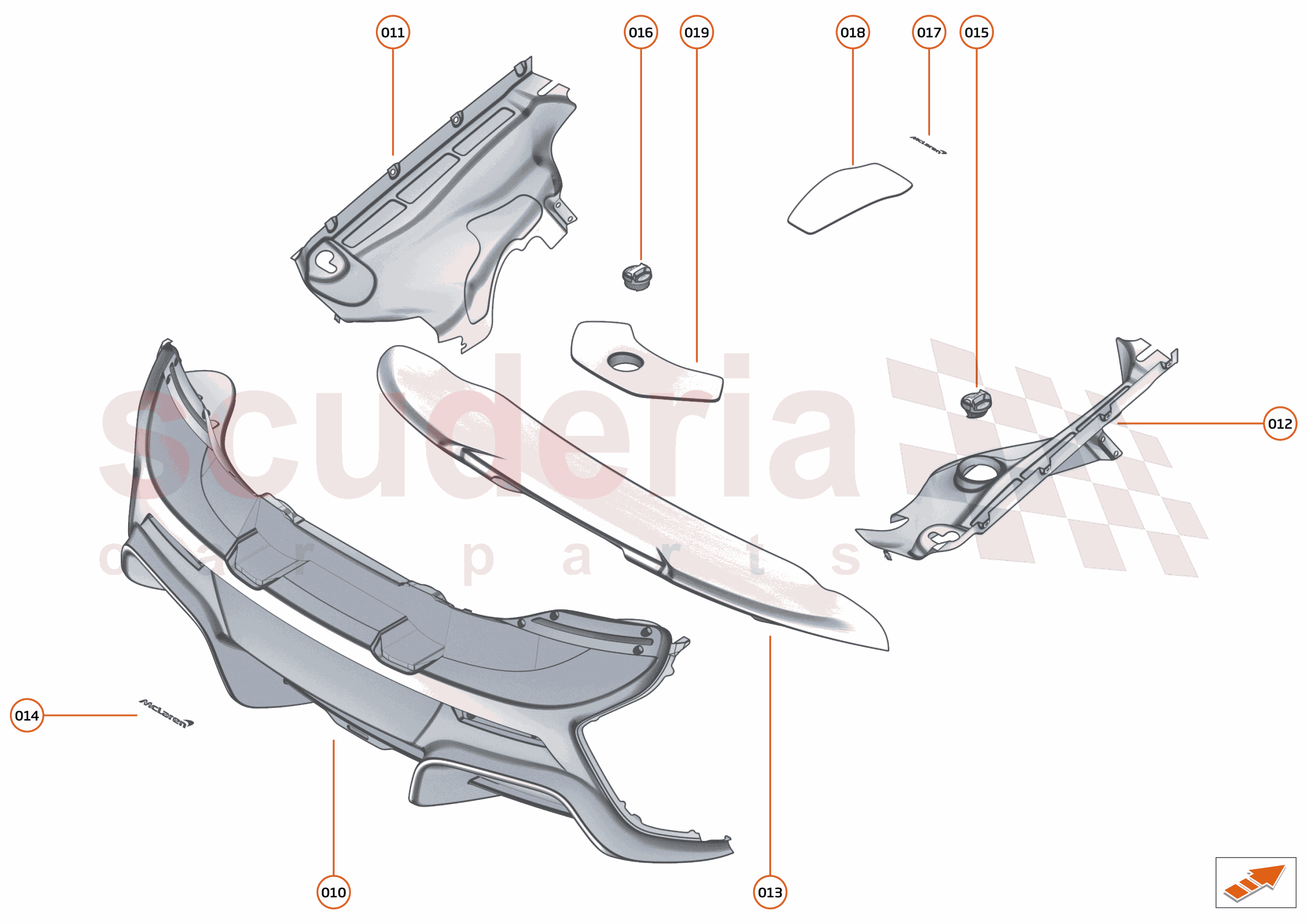 40 - EXTERIOR - 40.2 - REAR VIEW of McLaren McLaren McLaren 675LT Coupe