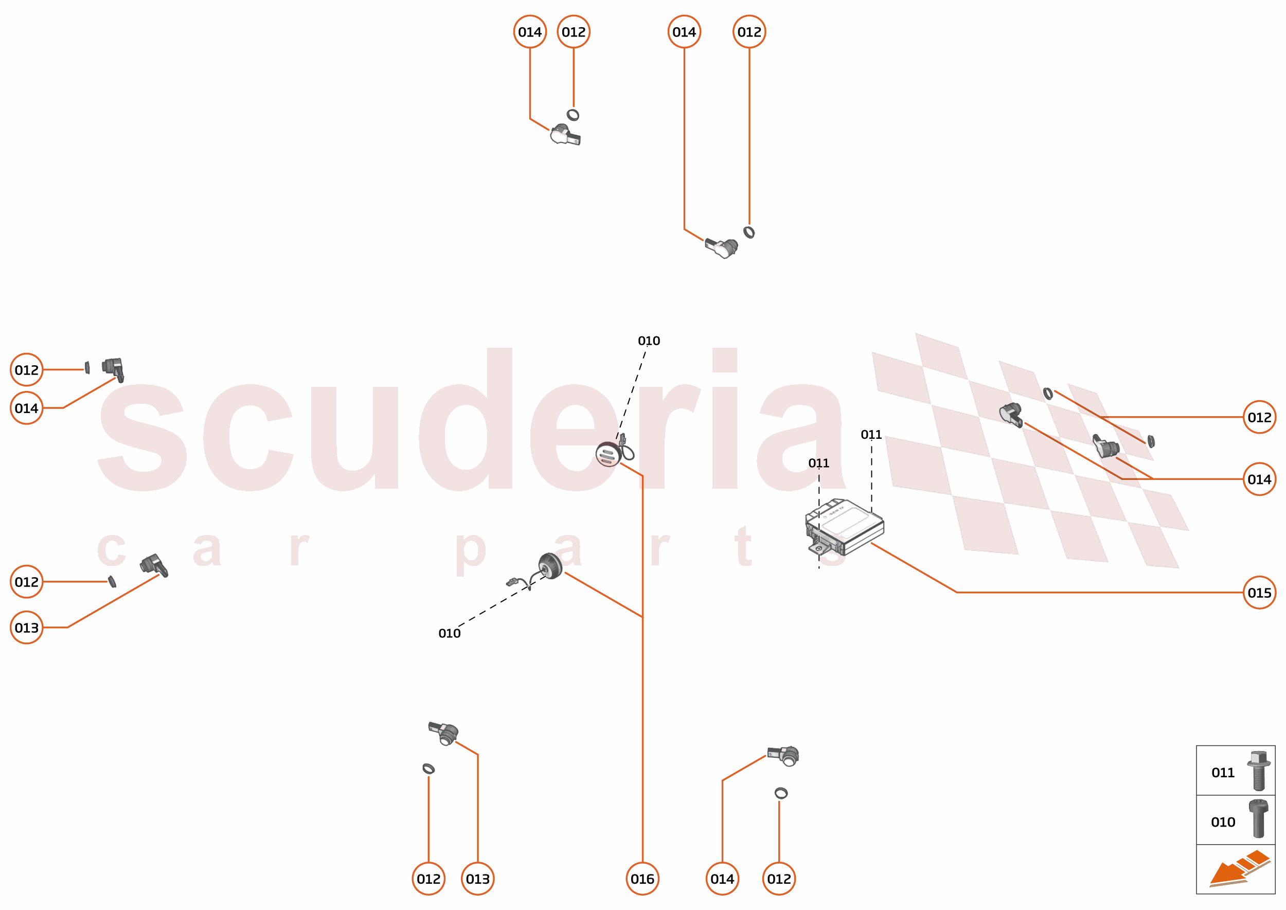 42 - ELECTRICAL SYSTEMS - 42.10 - PARKING ASSISTANCE SYSTEM of McLaren McLaren McLaren 620R
