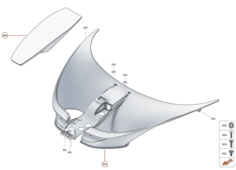 7 - CLOSURES - 7.1 - BONNET STRUCTURE of McLaren McLaren Ultimate Series McLaren Senna