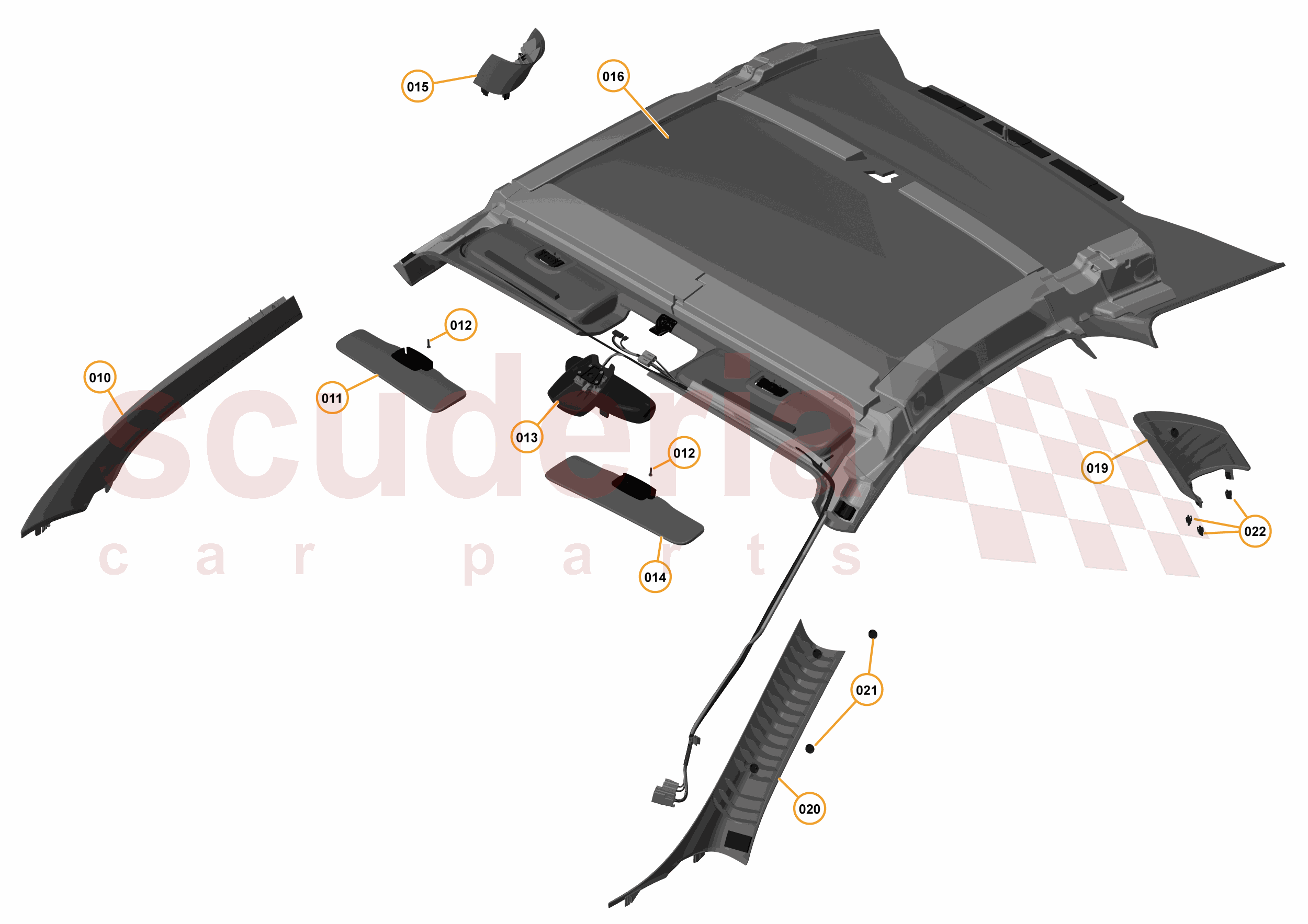 31 - N5 - UPPER TRIM - 31.1 - 01 - UPPER TRIM of McLaren McLaren McLaren 12C Coupe