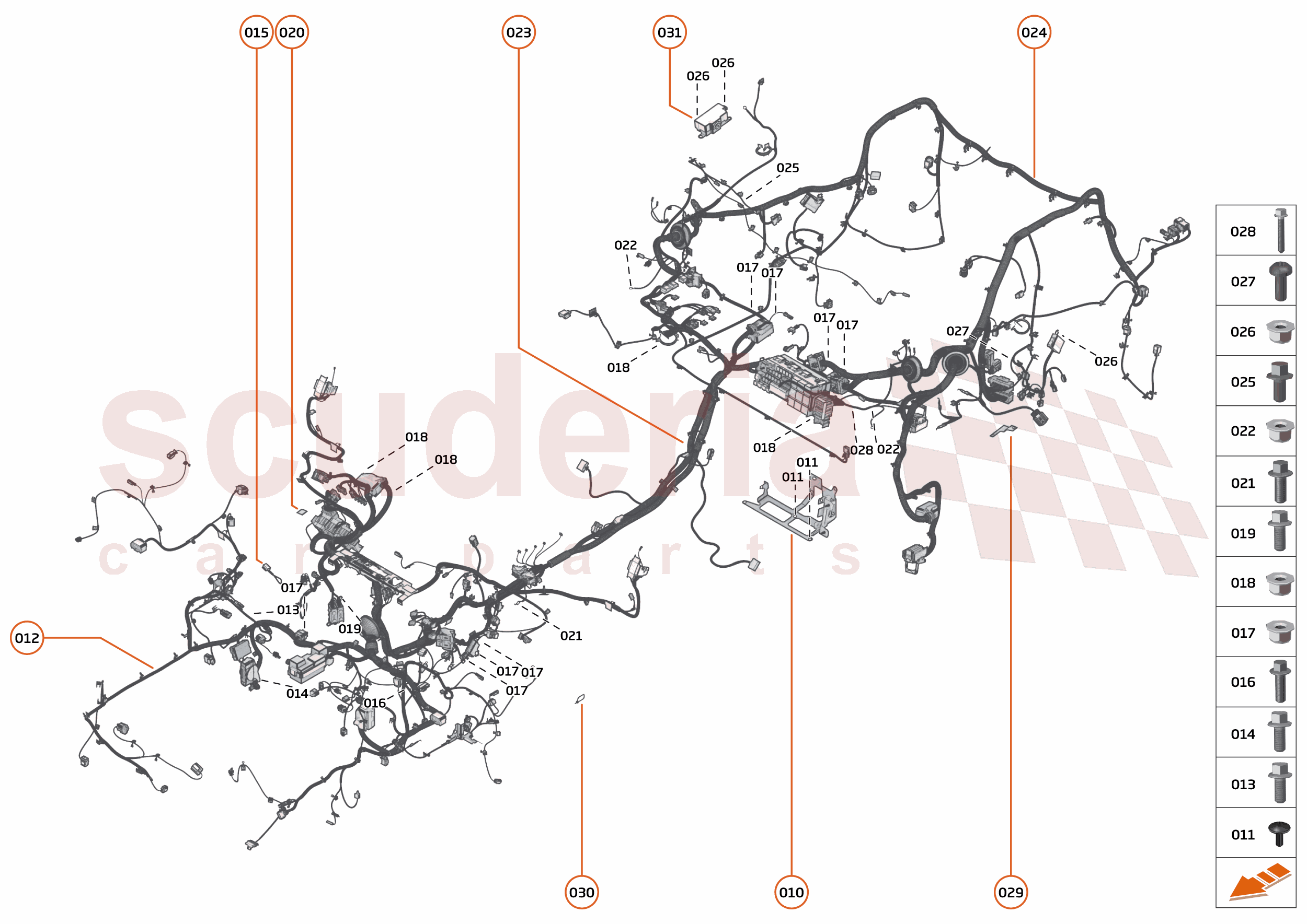 37 - WIRING HARNESS - 37.2 - BODY WIRING HARNESS of McLaren McLaren McLaren Artura