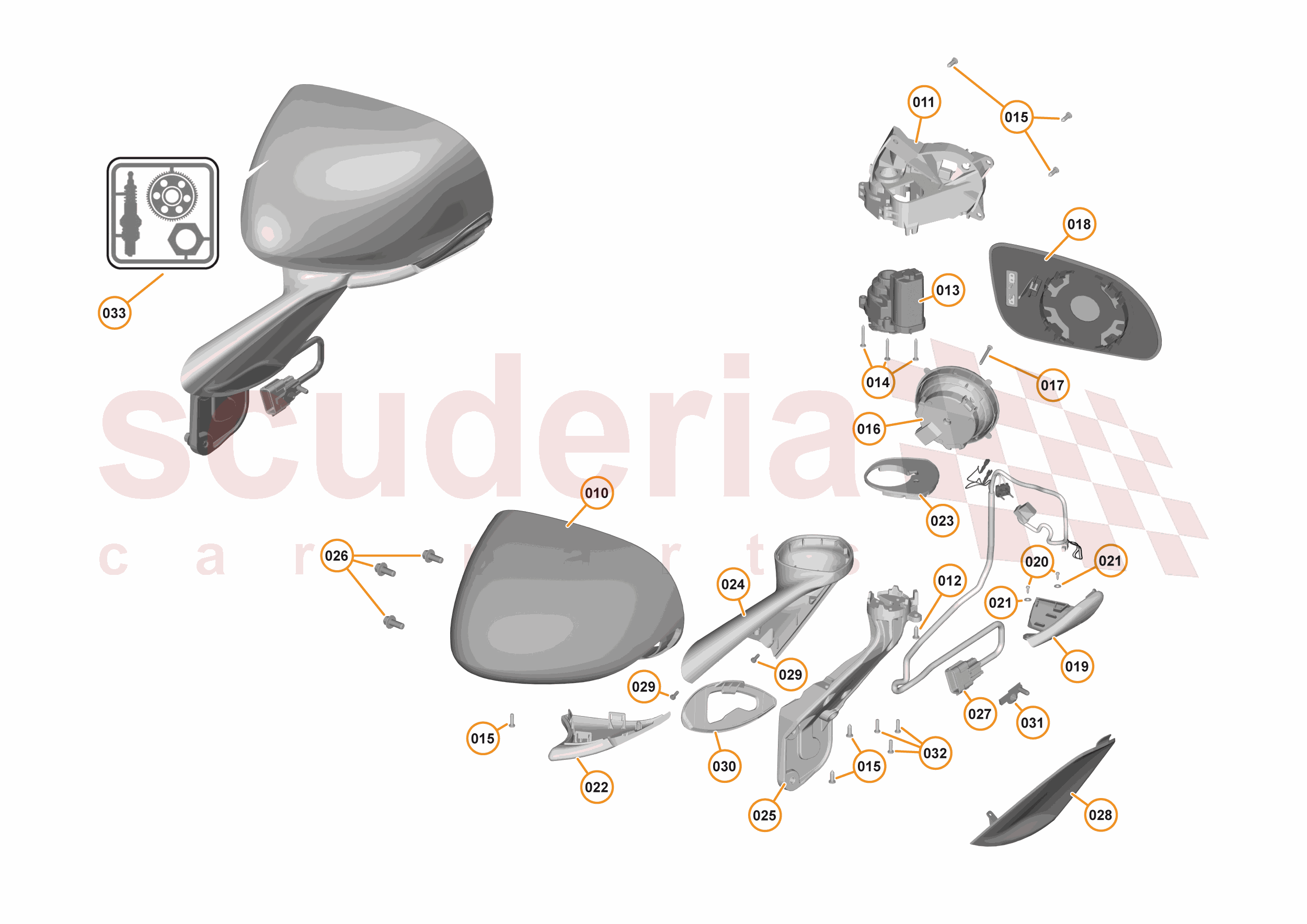 6 - CLOSURES - 6.7 - SIDE MIRRORS of McLaren McLaren McLaren 570GT