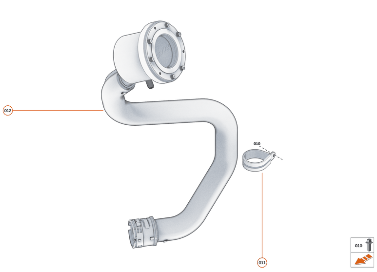 30 - FUEL SYSTEM - 30.3 - FUEL FILLER NECK of McLaren McLaren Ultimate Series McLaren Senna GTR