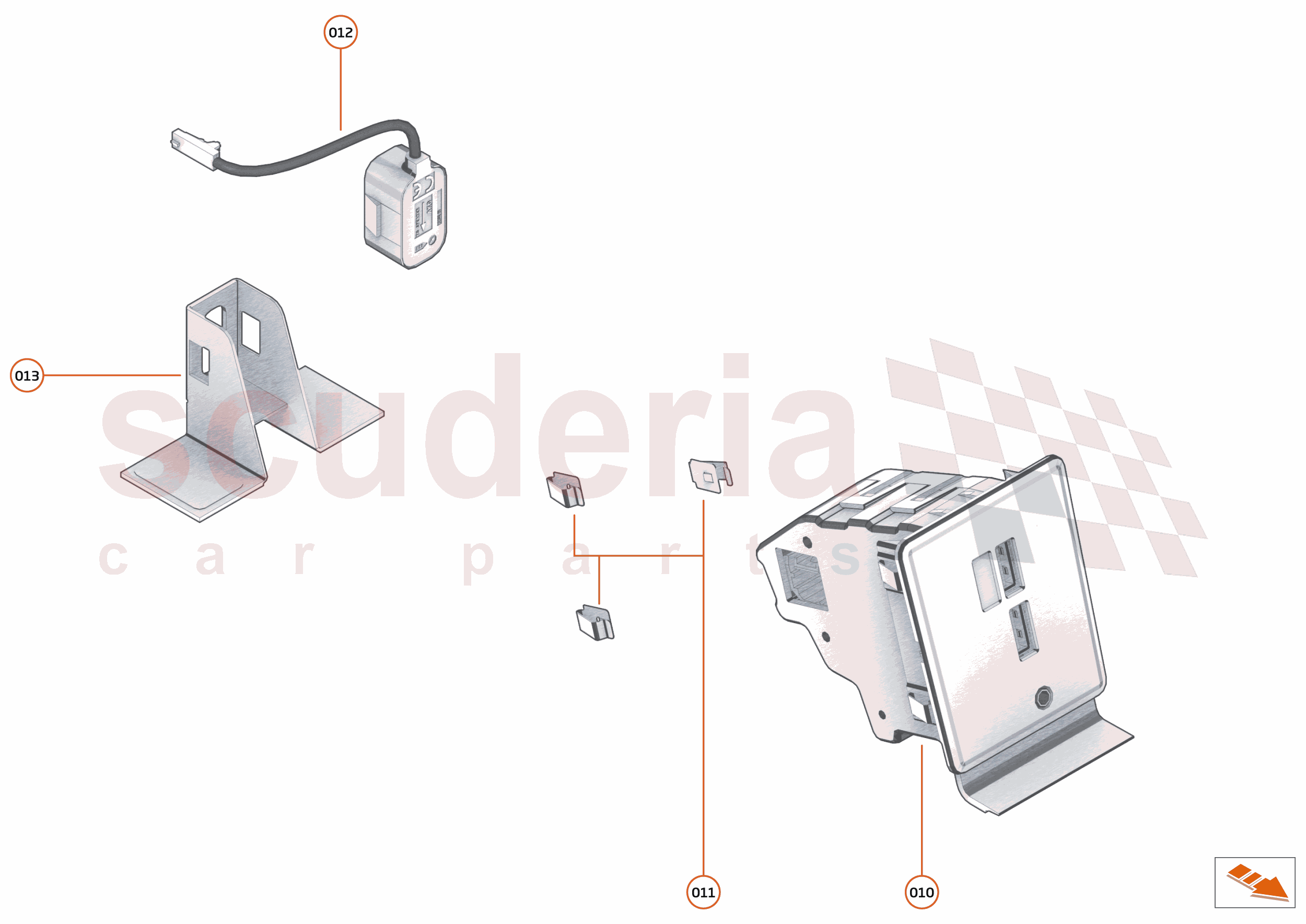 47 - INFOTAINMENT - 47.6 - INFOTAINMENT EXTERNAL INTERFACE of McLaren McLaren McLaren 765LT Spider