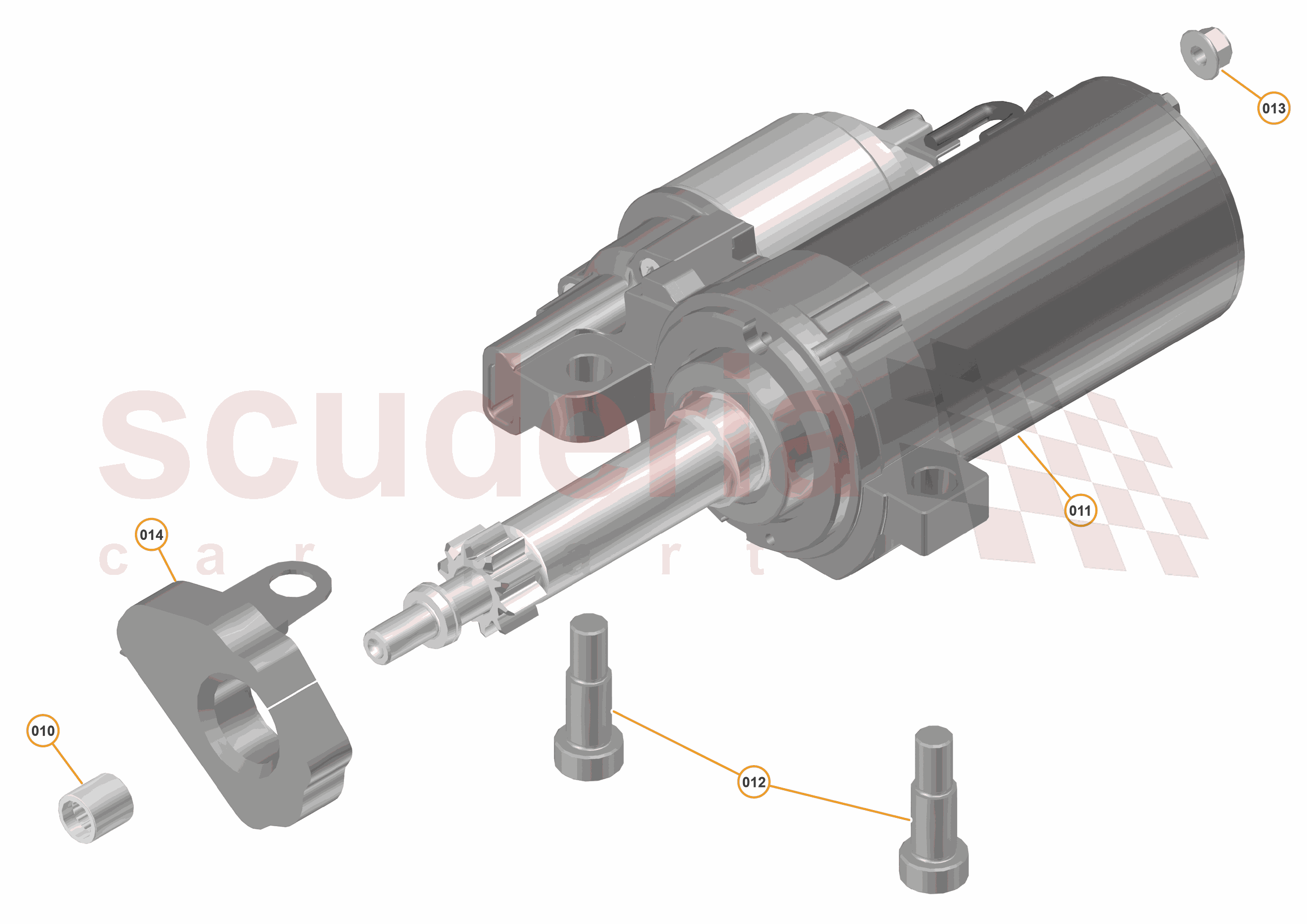 37 - ENGINE ANCILLIARIES - 37.1 - STARTER MOTOR of McLaren McLaren McLaren 570S Spider