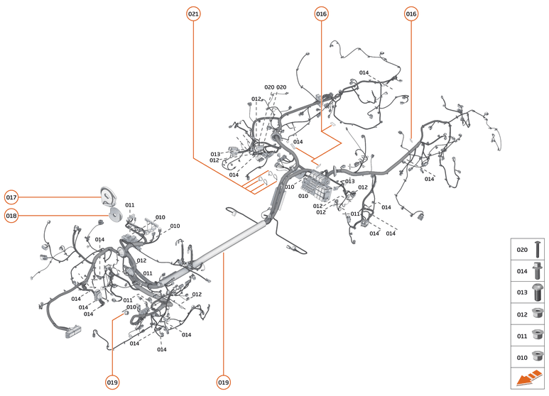 37 - WIRING HARNESS - 37.2 - BODY WIRING HARNESS of McLaren McLaren Ultimate Series McLaren Senna