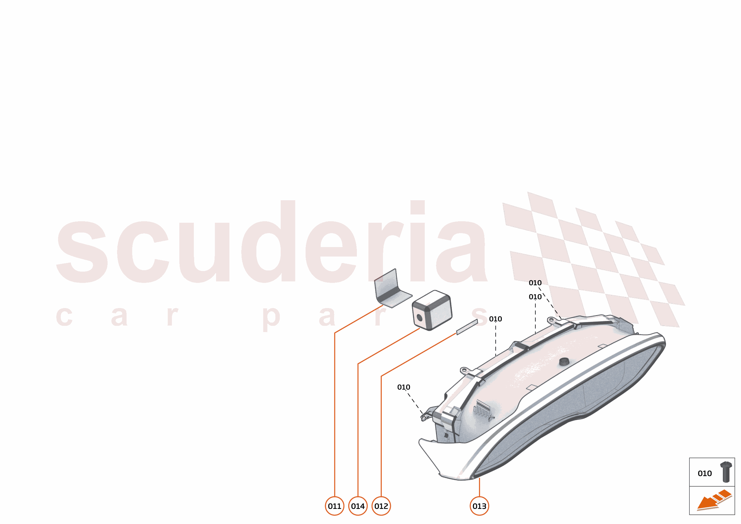 42 - ELECTRICAL SYSTEMS - 42.9 - INSTRUMENT CLUSTER AND DISPLAYS of McLaren McLaren McLaren 620R