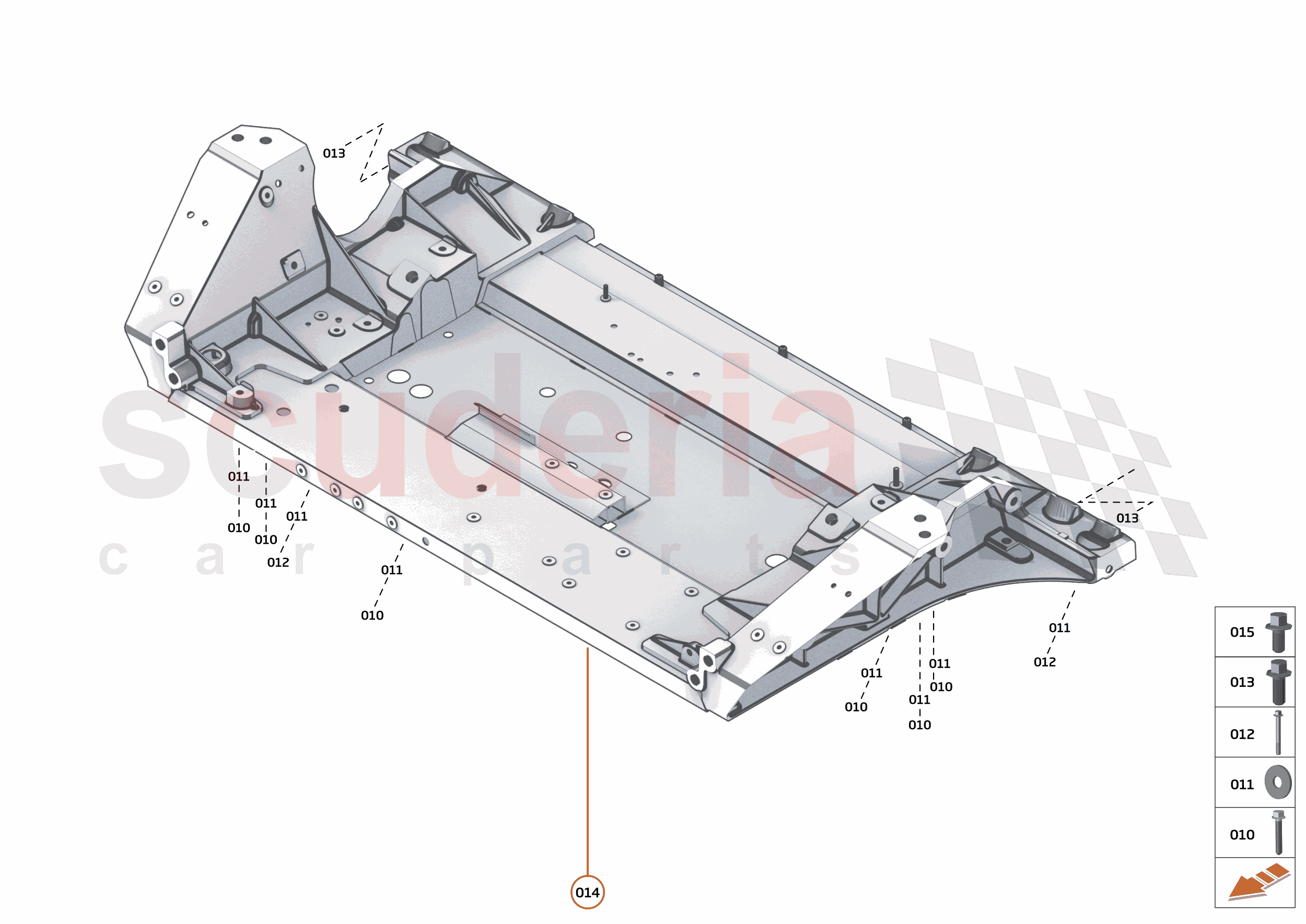1 - FRONT STRUCTURES - 1.2 - FRONT SUBFRAME of McLaren McLaren McLaren Artura