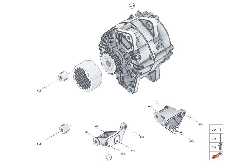 21 - ENGINE - 21.12 - ALTERNATOR of McLaren McLaren Ultimate Series McLaren Elva