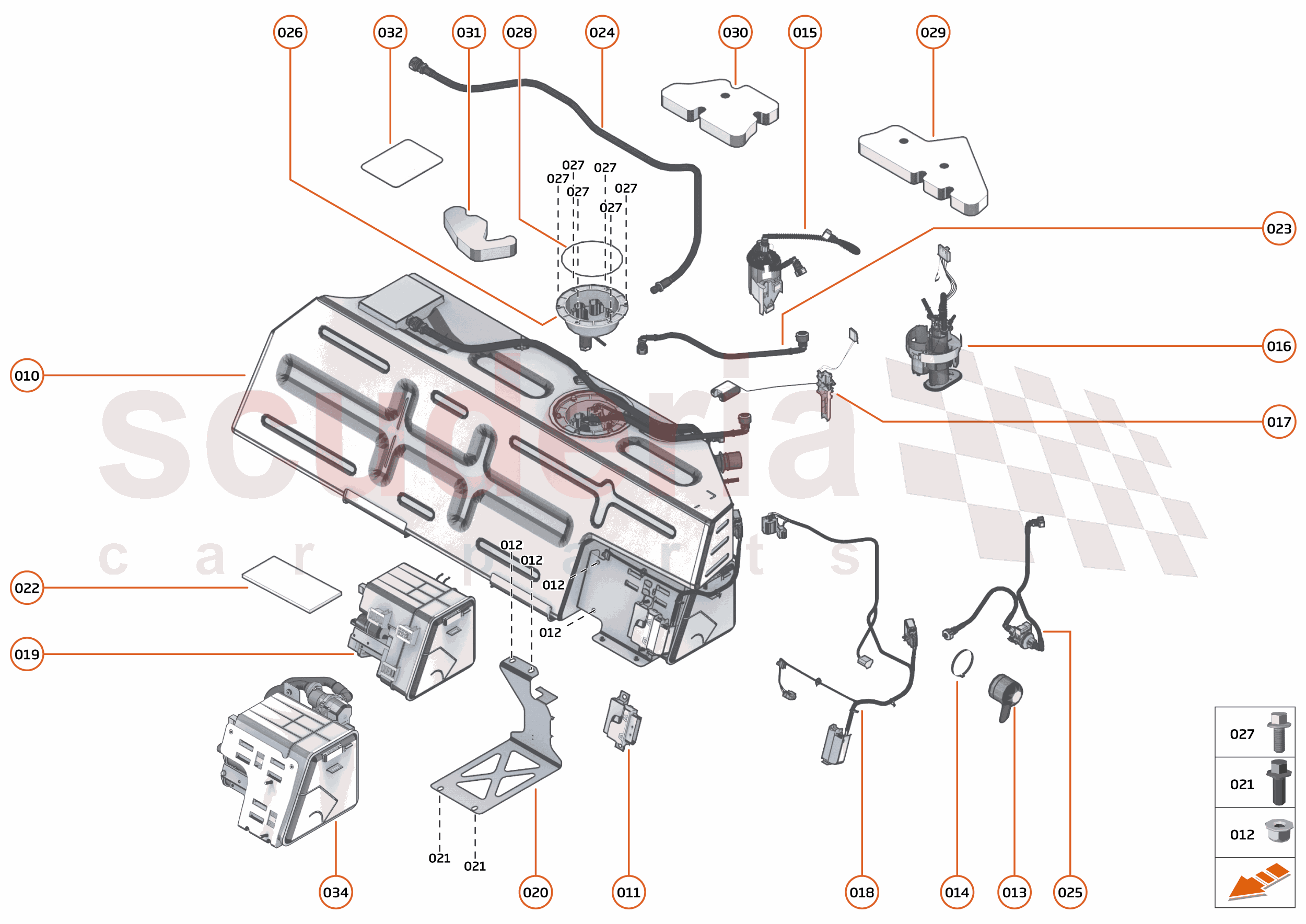 27 - FUEL TANK - 27.1 - FUEL TANK of McLaren McLaren McLaren 720S Spider
