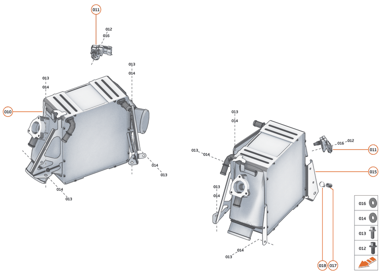 28 - AIR INDUCTION SYSTEMS - AIS - 28.3 - AIS - CHARGE AIR COOLING SYSTEM of McLaren McLaren Ultimate Series McLaren Senna GTR