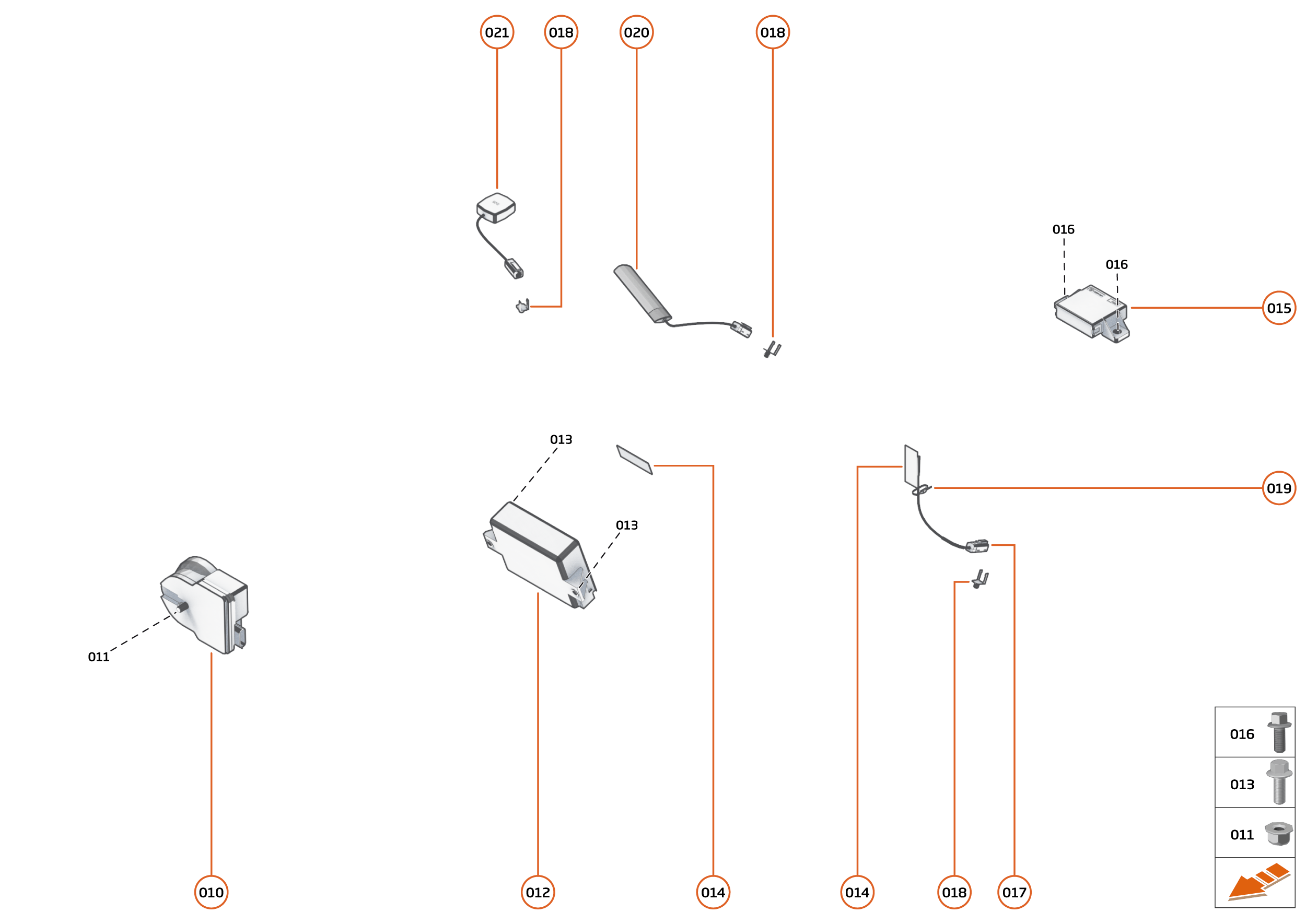 43 - ELECTRICAL SYSTEMS - 43.4 - ALARM SYSTEM of McLaren McLaren Super Series McLaren 720S Spider