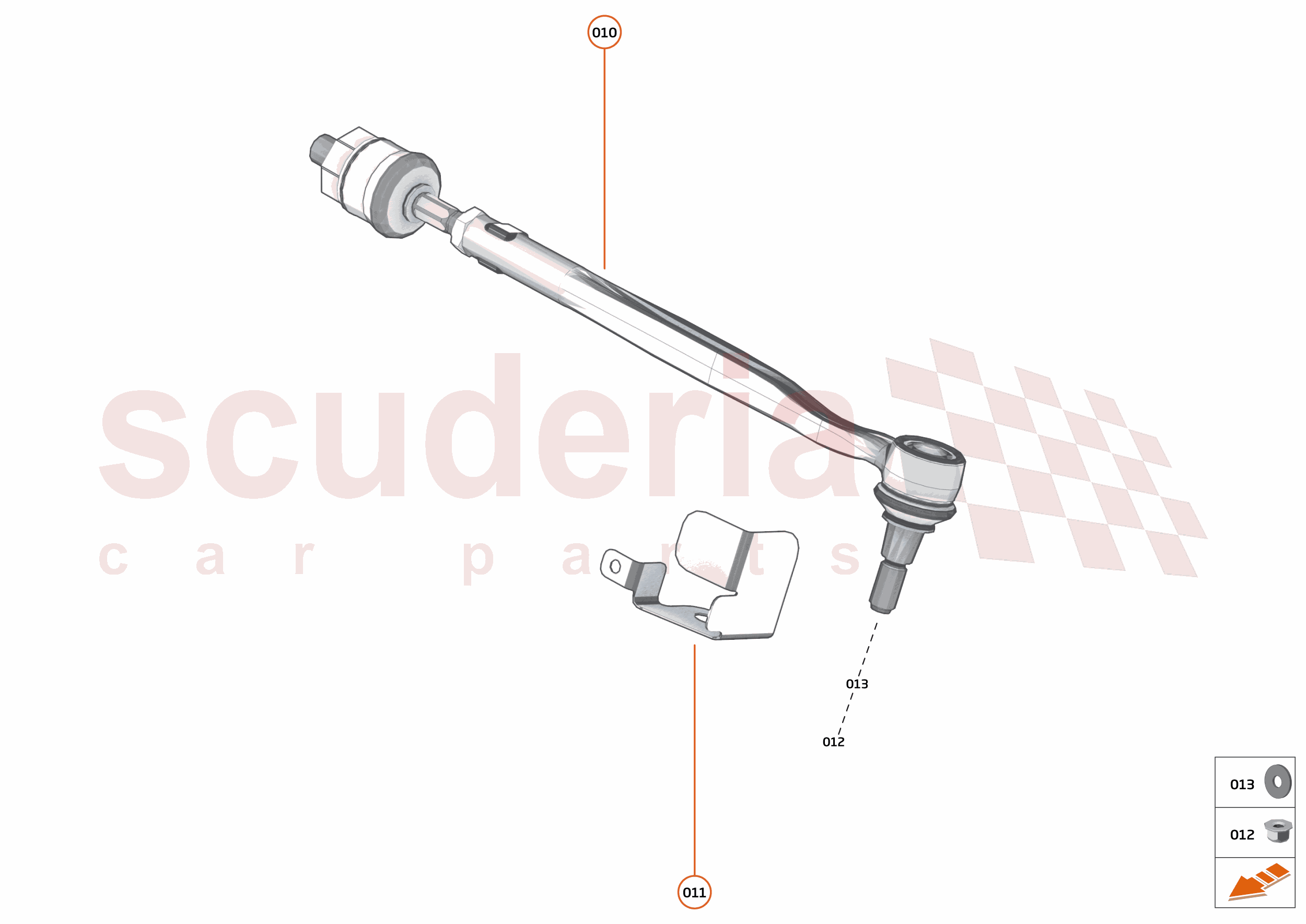19 - SUSPENSION - REAR - 19.5 - REAR TOE LINK of McLaren McLaren McLaren 750S Coupe